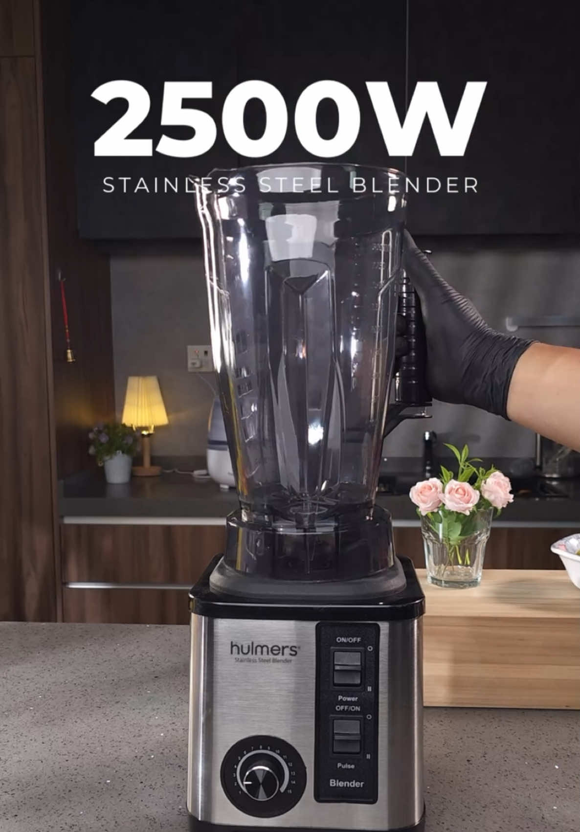 Multifunction Heavy Duty Blender 2500W Stainless Steel ✅ #hulmers #buynow #tiktokmalaysia #heavydutyblender #multifunction #belisekarang #blender 