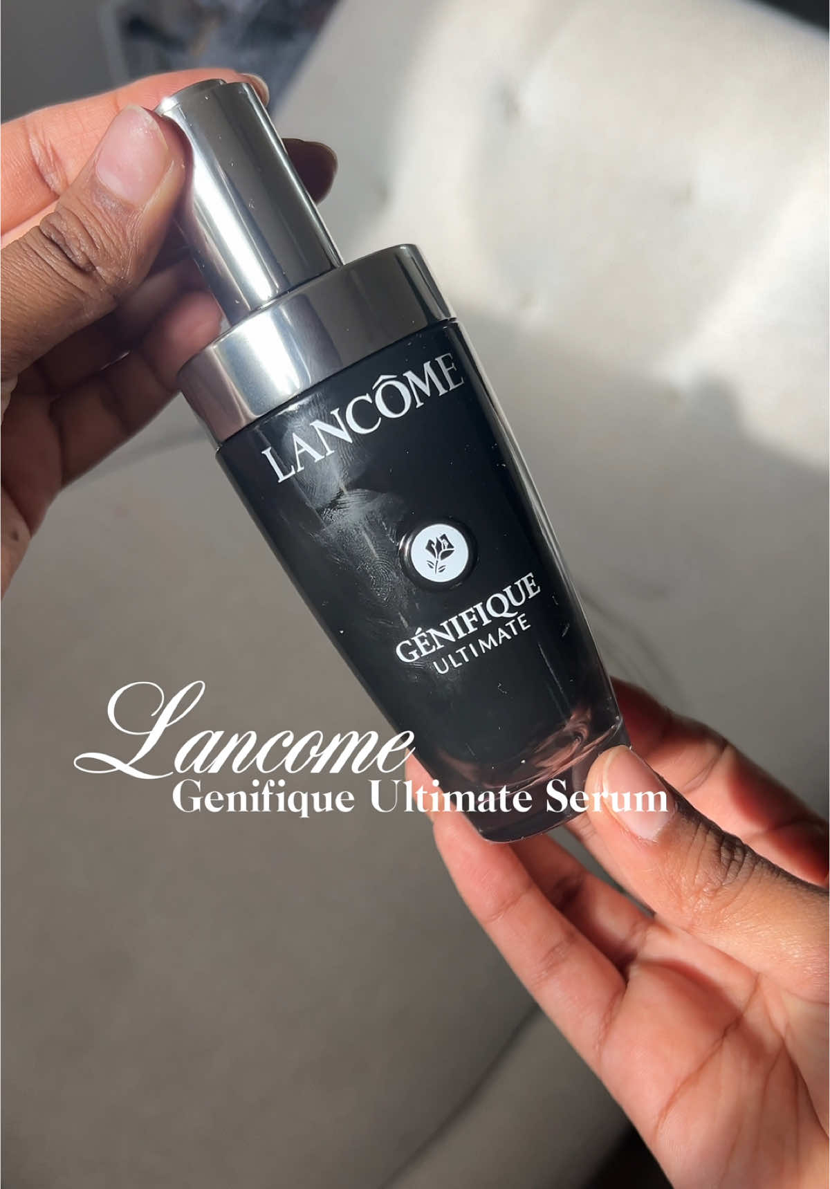 in love with this luxurious serum!! @Lancôme #stepintothefuture#genifique #giftedbylancome#skincare#beauty#skintok#skincareroutine#luxurious #explore#fyp#tiktok 
