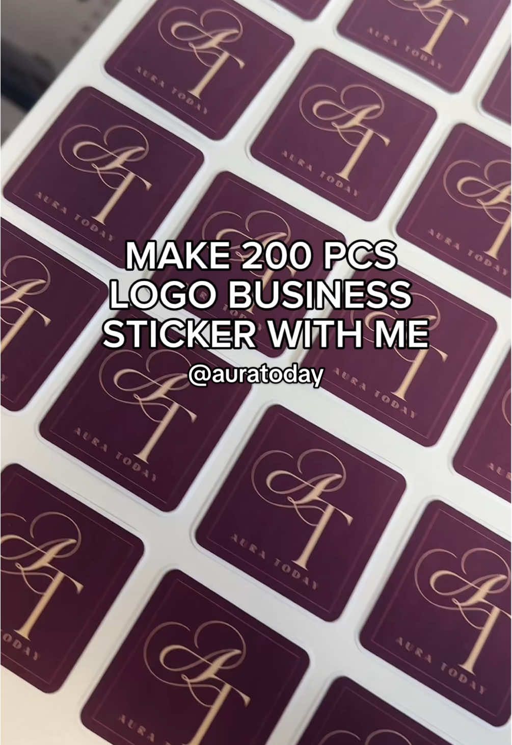 🎉 Making 200 pieces of custom logo stickers for our repeated buyer! 🖤✨ Our amazing customer @jen_ny🇵🇭❤️🇰🇷 placed another bulk order of logo stickers for her business. Thank you so much for supporting and patronizing our small business 🫡💖 📄 Material Used: Matte sticker 📏 Size: 2x2 inches If you need customized stickers for your business, events, or personal use, we’re always happy to create them for you! 📩 DM us to order yours now! #CustomStickers #LogoStickers #SmallBusinessLove #StickerBusiness #MatteStickers #BulkOrder #PersonalizedDesign #SupportSmallBusiness #StickerAddict #CustomMade #BusinessBranding #CapCut #cricutmakercrafts  #cricut #cricutkorea #southkorea #happycrafts 