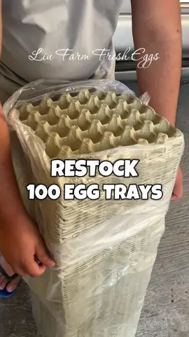 yey! may stock na ulit kmi #eggtray #eggtrays #cartoneggtrayforsale 