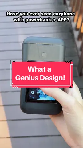 This power bank has APP & built in earphone #earphone #powerbank #gaming #gaminja #fly #multifunctionalpowerbank #wirelessearphone 