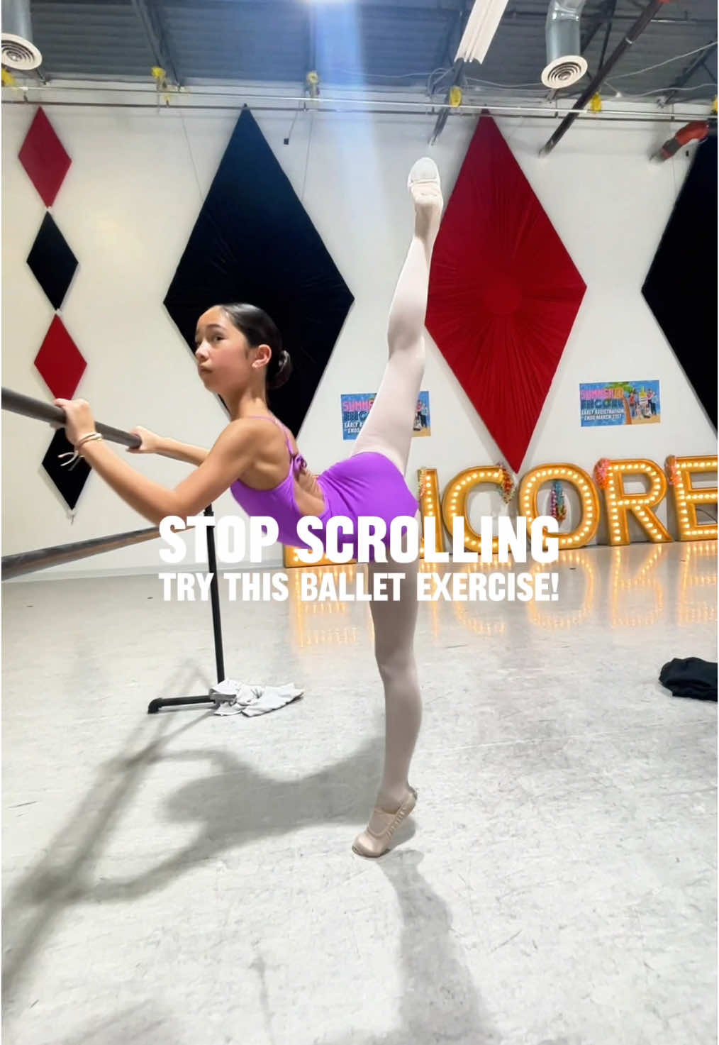 This barre-assisted exercises is one of Mr. Vadim’s favorites! Be sure to tag us if when you try it. 💖 • #dance #dancer #danceclass #danceclasses #dancestudioowners #dancestudio #dancestudios #dancerlife #dancestudiolife #dancestudioowner #danceteacher #danceteachers #danceteacherlife #dancetechnique #ballet #balletclass #balletdancer #balletlife 