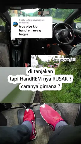 Replying to @tantoayaherio  Langkah-langkah setengah KOPLING kaki ngepang atau horizontal :
 1. GIGI 1 (tanpa HandREM)
 jempol kaki kanan injak full REM 
 tumit kaki kanan main GAS
 
 2. kaki kiri angkat kopling sedikit
 sampai mesin terasa lebih getar
 
 3. tumit kaki kanan mainkan dan tambah GAS
 dibarengi dengan jempol kaki kanan lepas REM
 
 
 Stir Mobil Amanah
 WA : 0812-9883-1215
 
 #fyp
 #stirmobilamanah
 #stirmobiljogja
 #stirmobiljogjawanita
 #stirmobilwanita
 #stirmobilwanitajogja
 #kursusstirmobiljogja
 #kursusstirjogja
 #kursusmobiljogja
 #kursusmobilwanita
 #kursusmobilwanitajogja
 #kursusmengemudijogja
 #belajarstirmobiljogja
 #belajarnyetirmobiljogja
 #tutorialstirmobil
 #mobil
 #nyetirmobil
 #ceweknyetir
 #jogja
 #tutorialtanjakan
 #tutorialsetengahkopling 