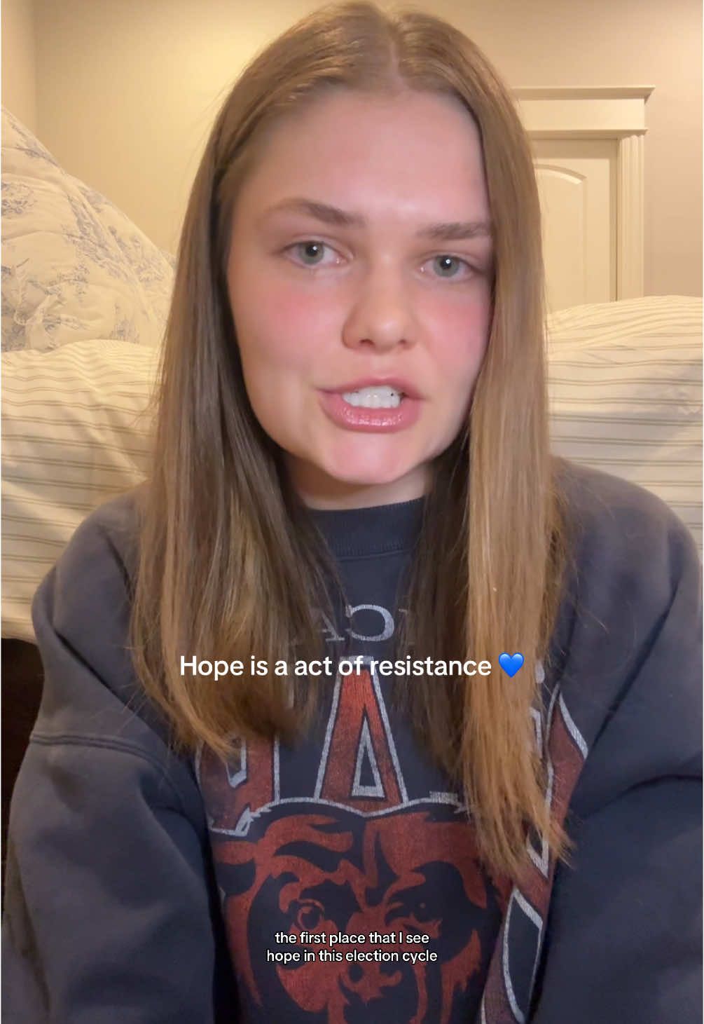 @hopewalz thank you for your words of wisdom 🫶 #election2024 #hopecore #unitedstates 