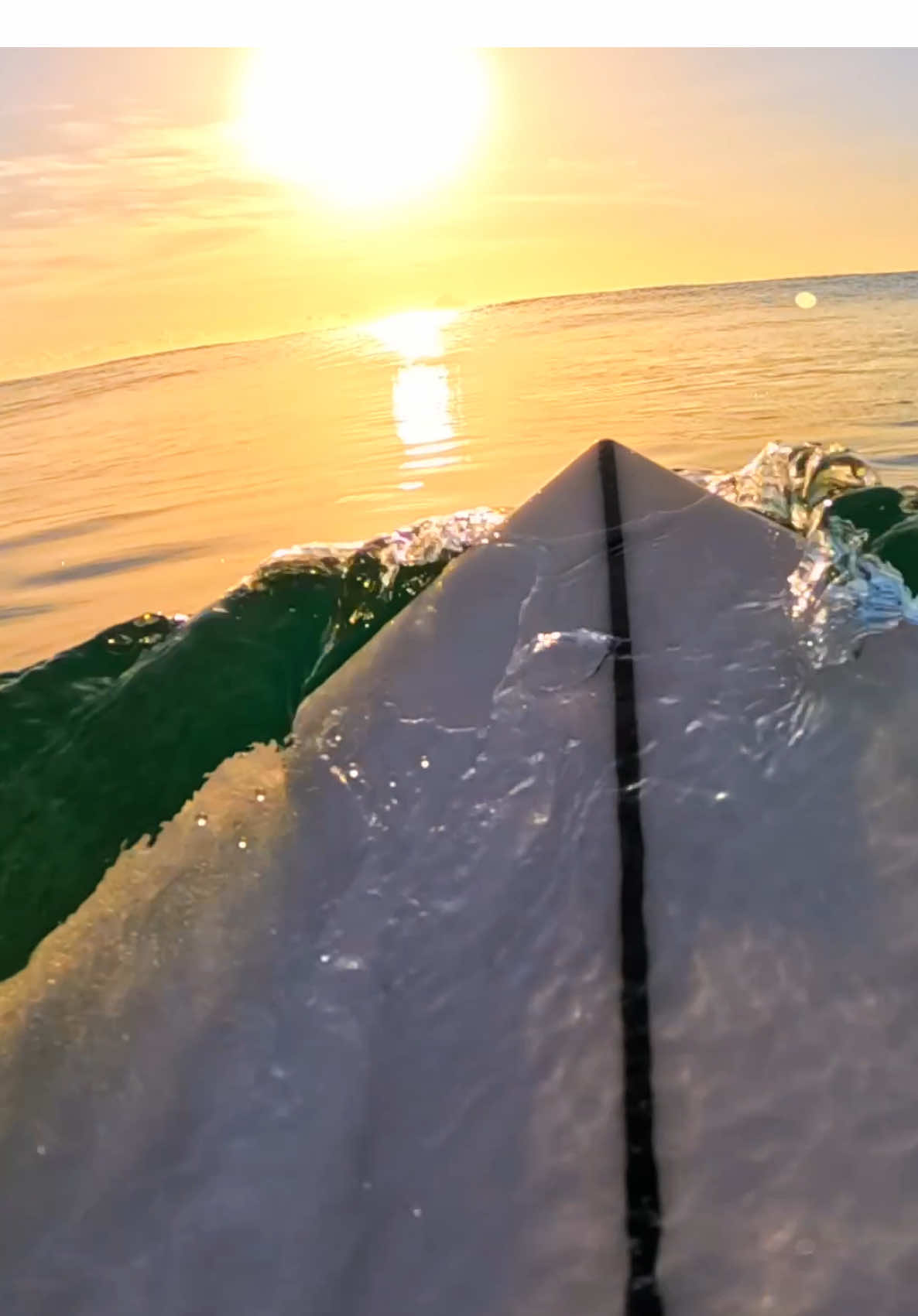 Sunrise Surfing 🌅🙌🏽 #surftok #surfing #satisfying #sunrise