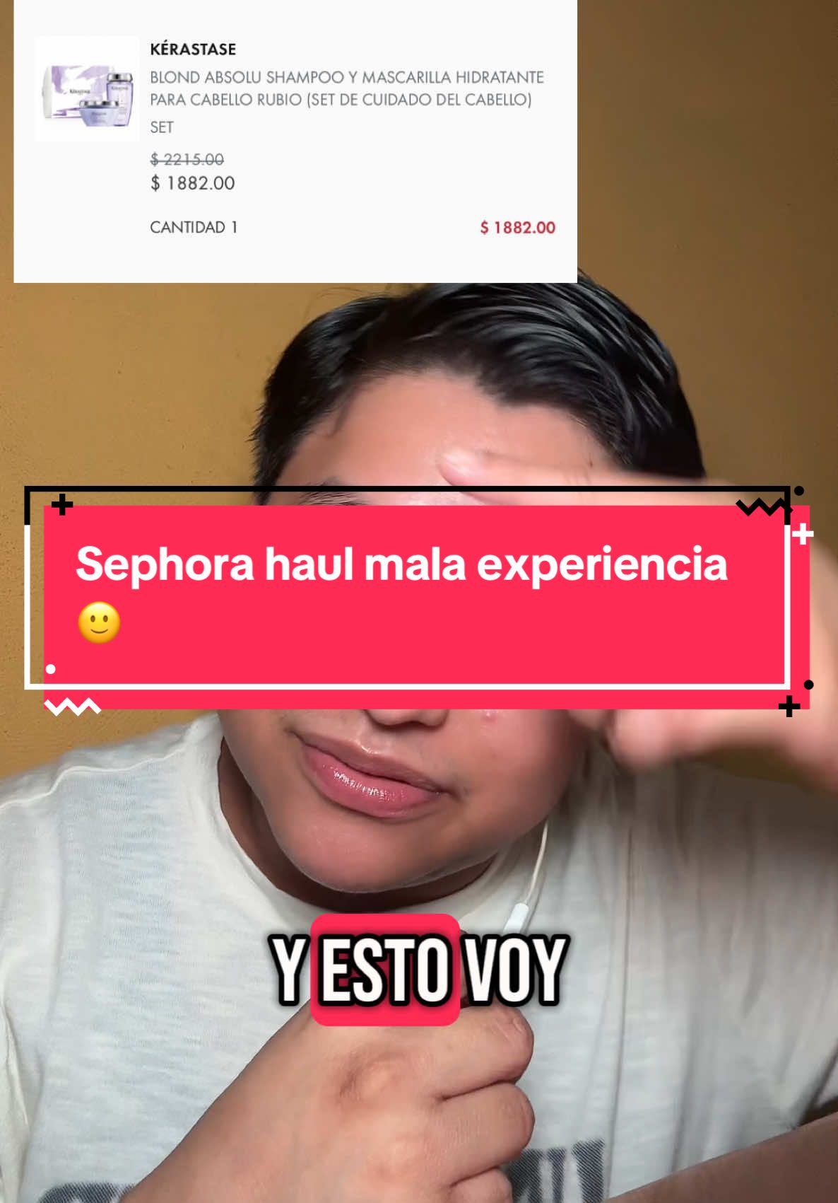 Es la primera vez que me sucede esto con @Sephora México !!! Ojalá y se me resuelvan mi situación 🙃 #sephorahaul #sephora #sephoramexico #soldejaniero #laneige #asmr #skincare #makeup #kerastase 