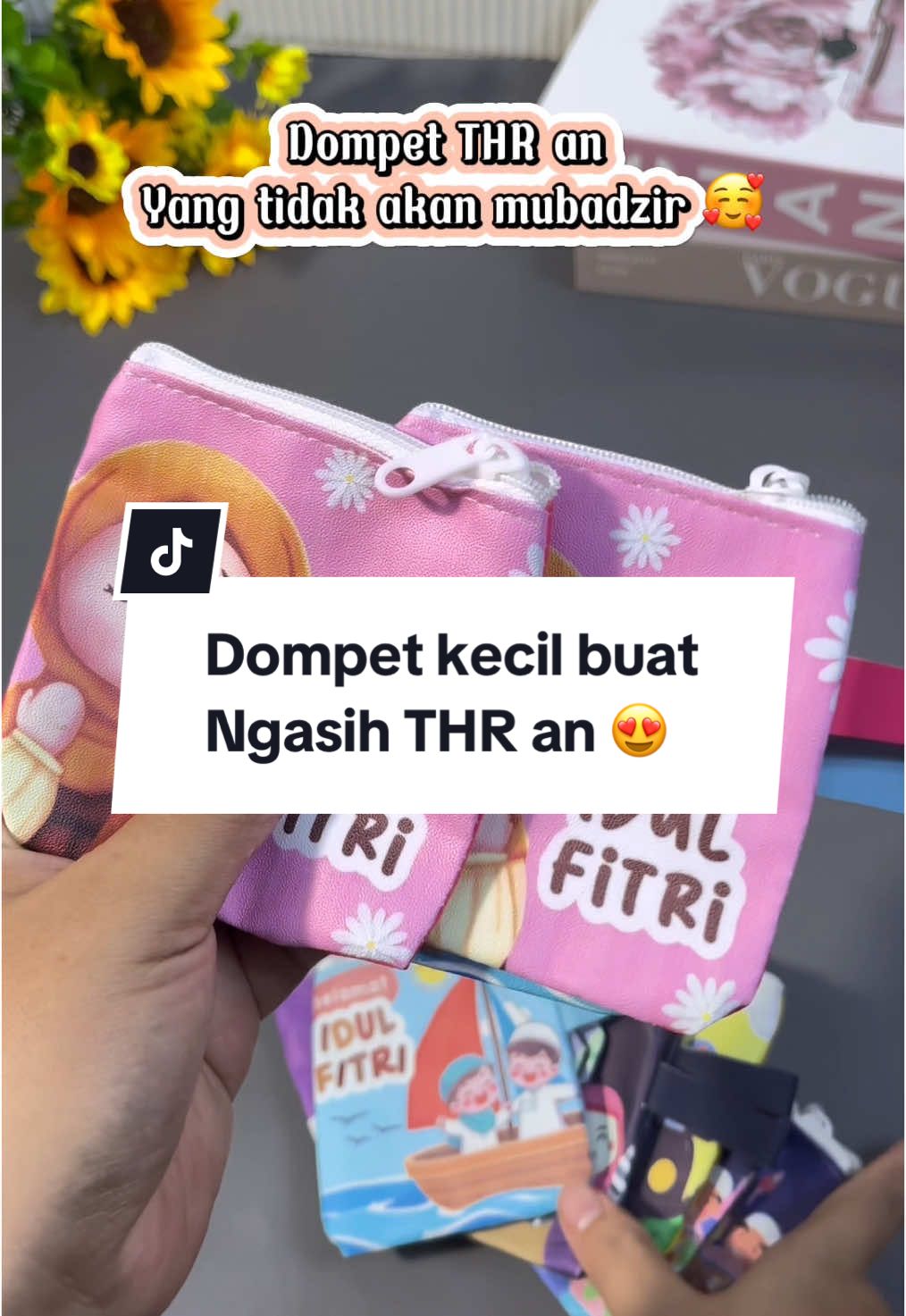 Dompet kecil buat ngasih THR an nih bun 🥰#amploplebaran #dompet #amploplebaranlucu 