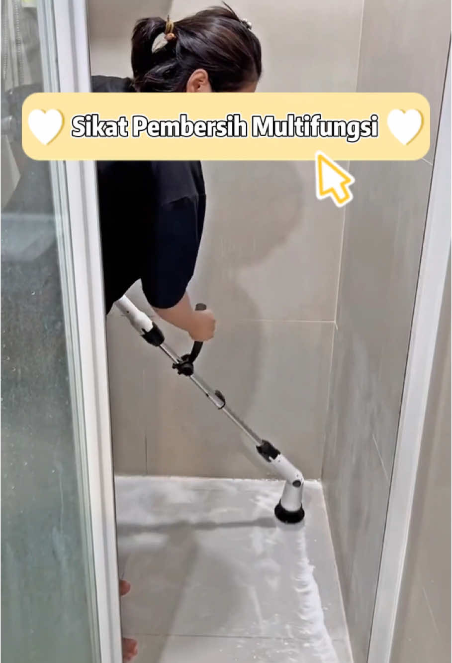 Sikat pembersih listrik ini sungguh luar biasa, bisa membersihkan semua sudut dan celah, dan dilengkapi dengan delapan sikat yang cocok untuk berbagai macam situasi.#sikatlantai #barangbagus #sikat #toilet #iburumahtangga #tiktokshop 