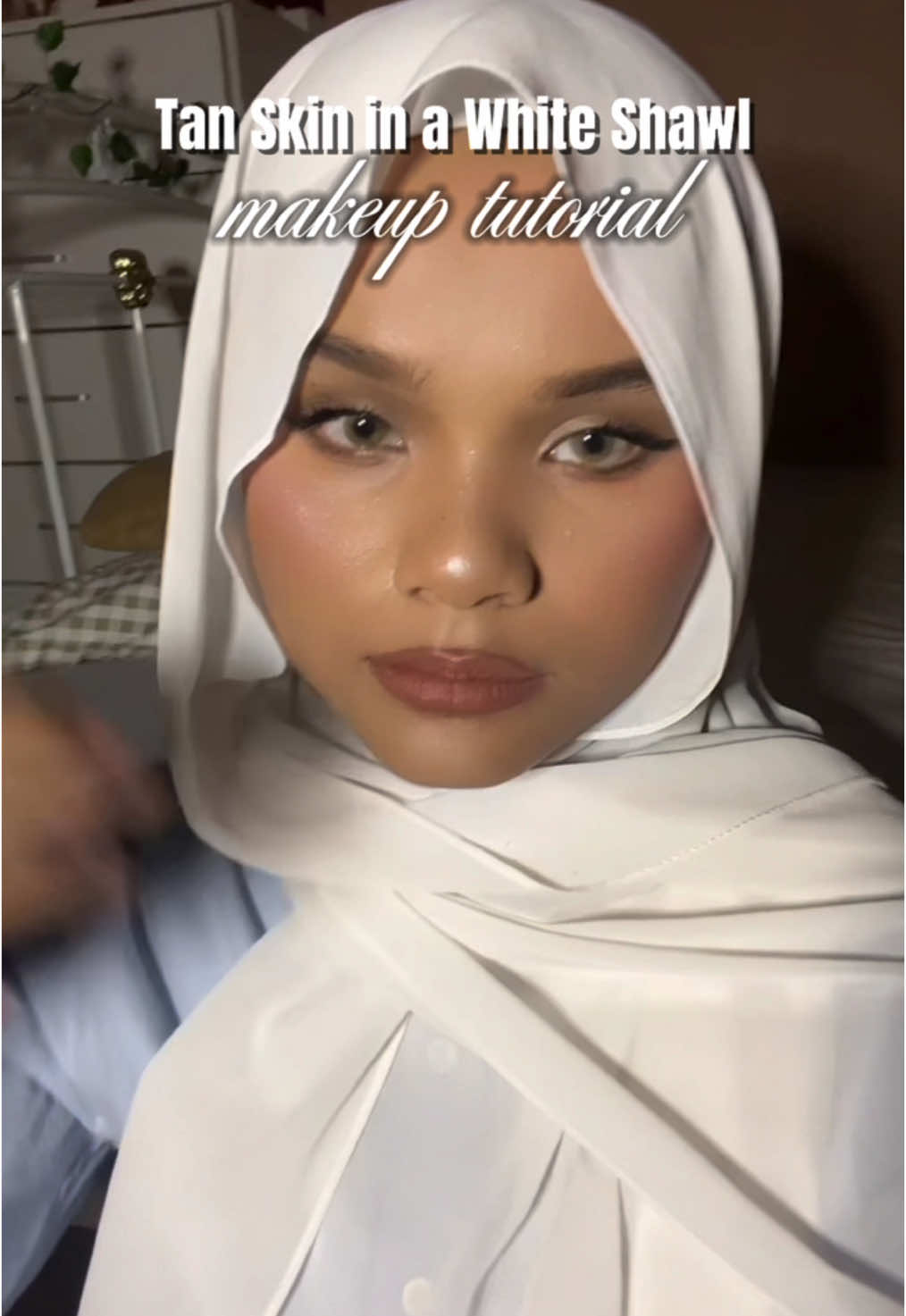 Replying to @damieaa Tan Skin Makeup Tutsss 🎀 sorry lambat cinta cintaaa  #fyp #makeuptutorialtanskin #makeuptanskin 