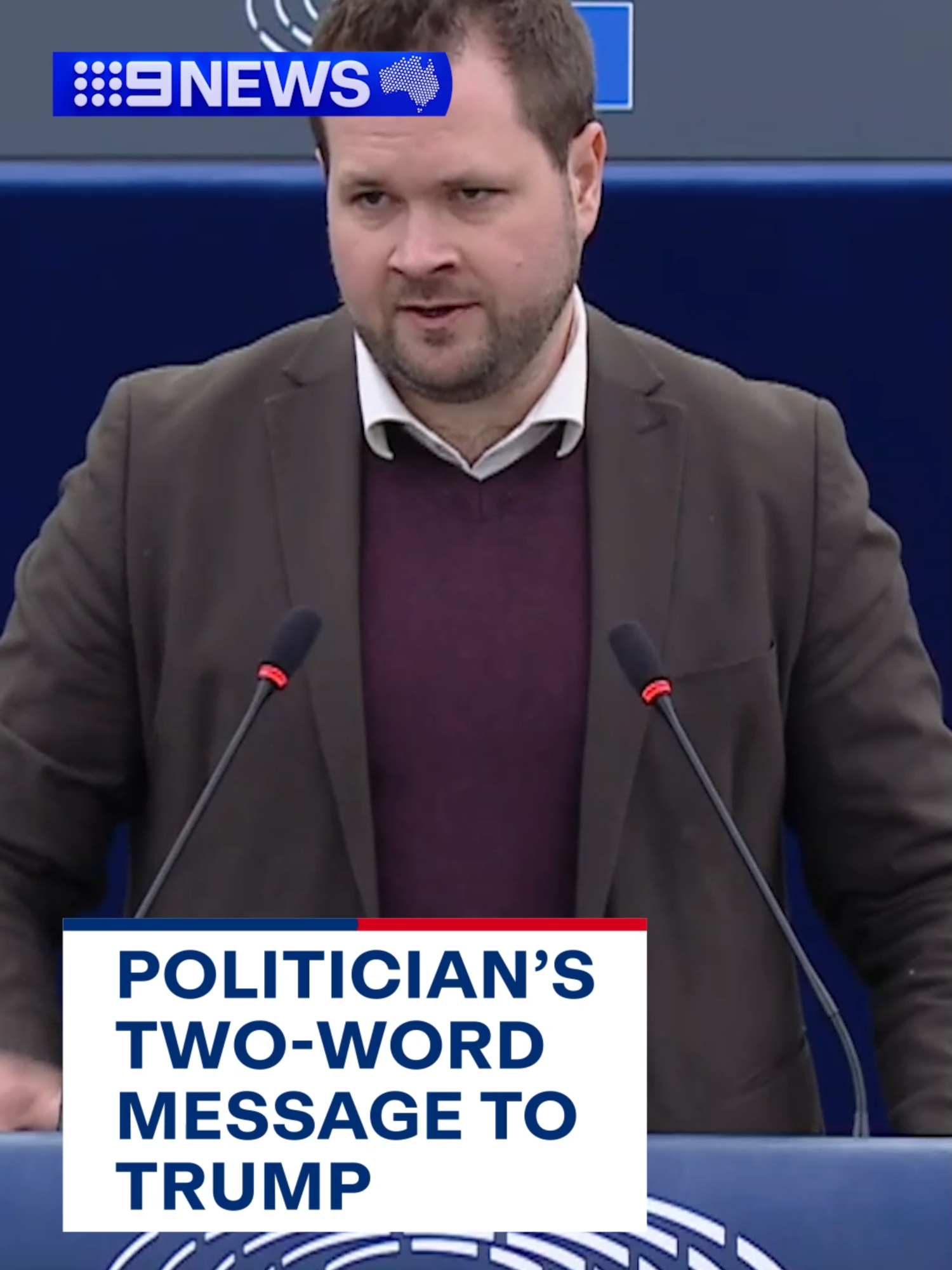 A prominent Danish politician is now facing a fine after directing unparliamentary language towards Donald Trump... 🤬 #Trump #Greenland #EU #politics #news #9News