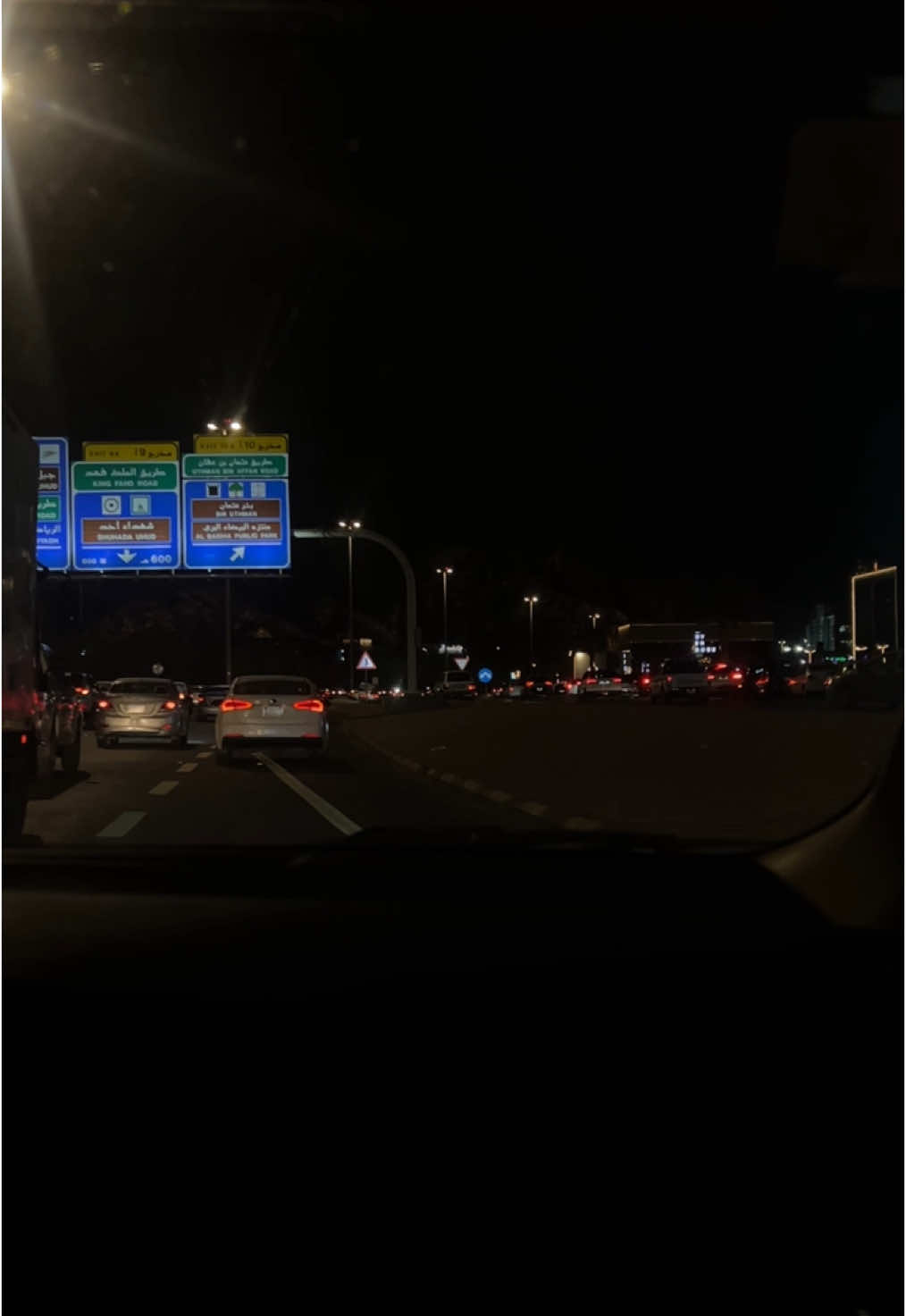 night drive in Medina