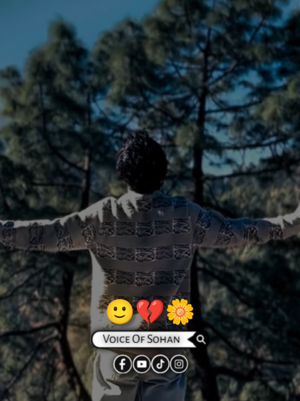 যত্নে রাখা মানুষ গুলো যত্ন করে ঠকাই 🙂 #voiceofsohan #viralreels #trending #reels #reelsviralfb #foryoupage #reels #foryou 