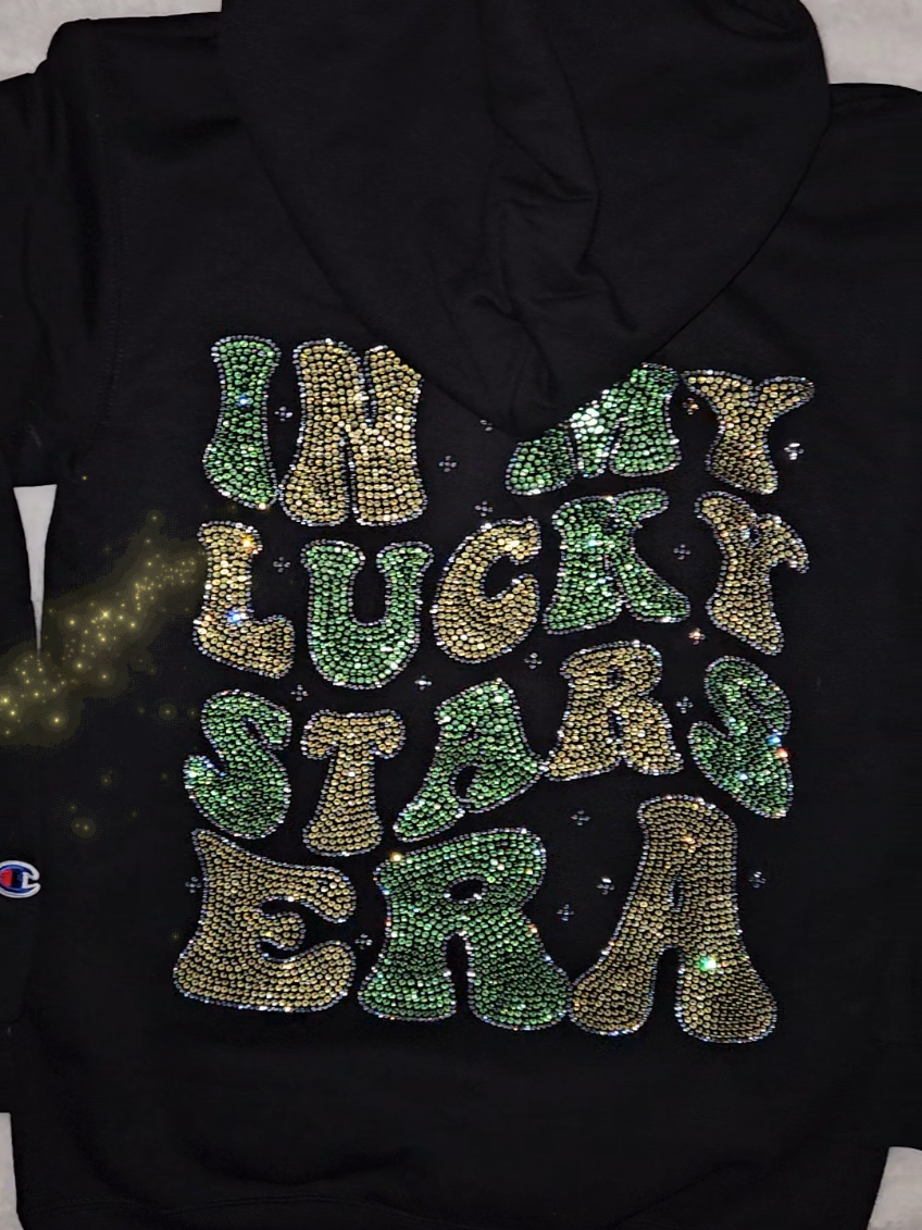 The amount of bling on this hoodie is unreal! #Godisgood #wedobling #custombling #bling #rhinestones #crystals #younameitweblingit #allstarcheer #allstar #cheerteam #cheerleader #cheerleading #cheer #cheermom #cheercoach #diamonds #diamondcut #diamond #cheercompetition #cheermomsoftiktok #allstarbling #blingbling #custom #sidelinecheer #football #footballcheer #cheerbows #custombows #customteamwear #customized #spiritwear #bling #custommade #blingbling #teamwear #blingedout 