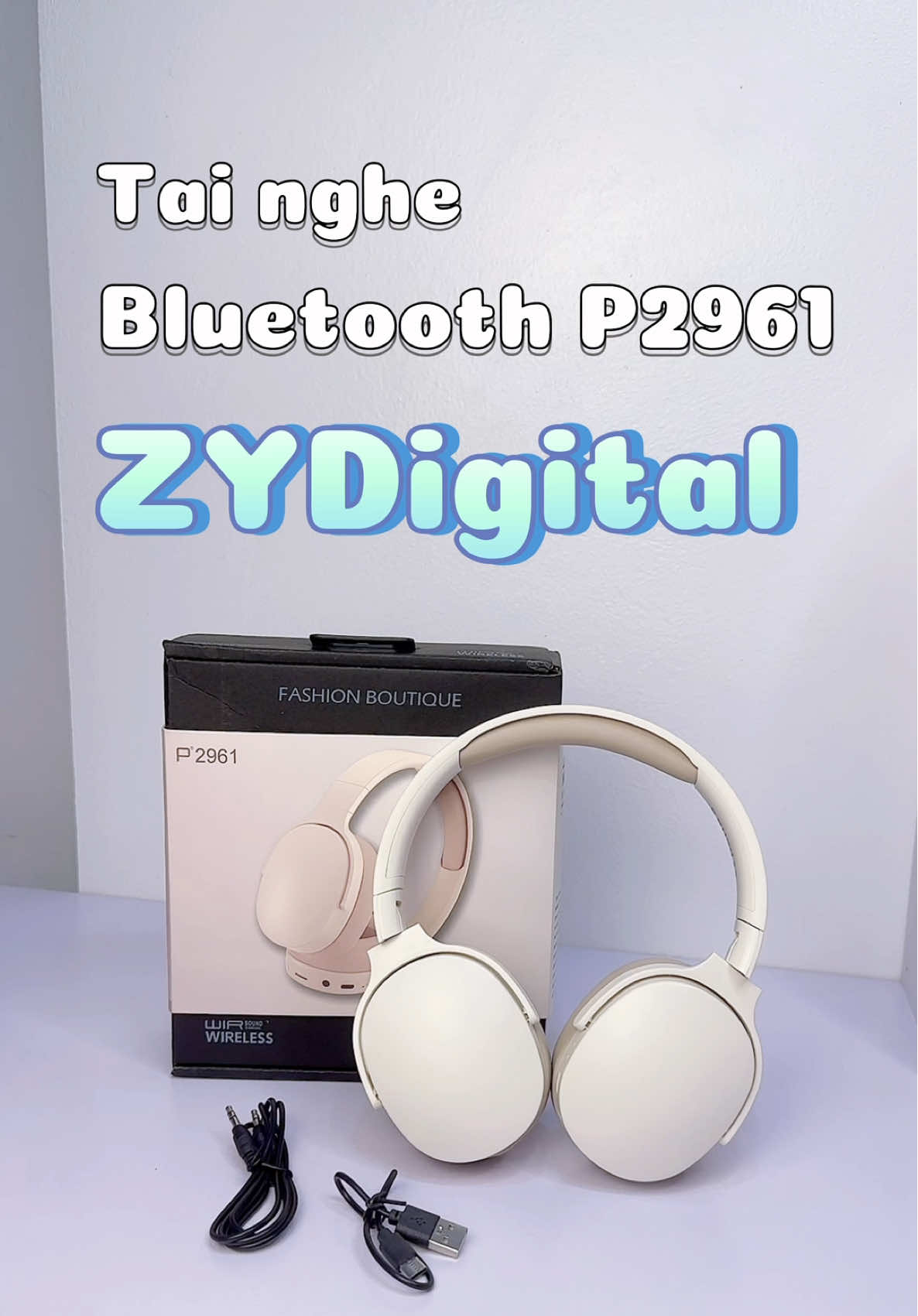 Tai nghe Bluetooth P2961 ZYDigital #zydigital #tainghe #tainghebluetooth #xuhuong #goclamdep #reviewlamdep 
