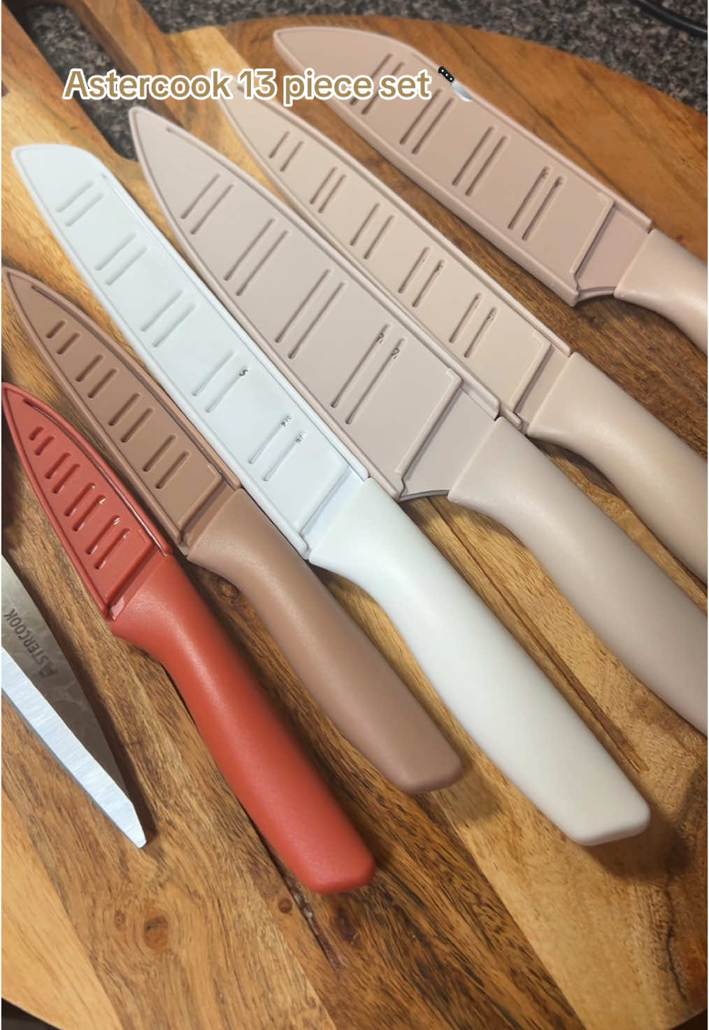 #astercook #astercookknifeset #kitchen #kitchenknives #asthetic 