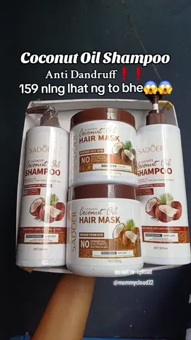 153 nlng lhat ng to guys!!! #sadoer #sadoerproduct #coconutoil #coconutoilshampoo #antidandruff #antidandruffshampoo #shampoo #bestbudol #budolfinds #bestseller #trending #fyp #fypツ #fypシ 