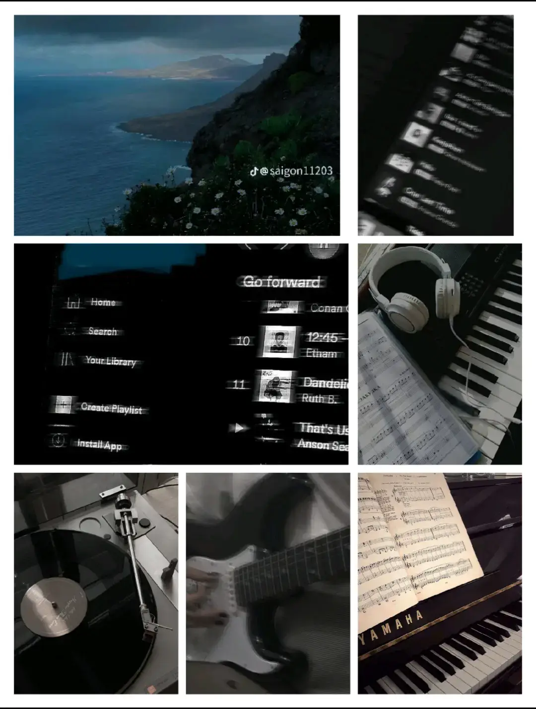 hình nền âm nhạc 