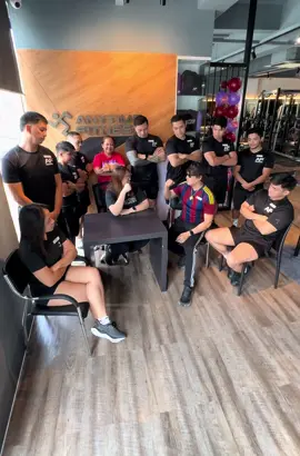 Here is AF Marcos Highway's incredible team behind your fitness journey! 💜✨ #AFTrailblazers #AnytimeFitnessPhilippines #AFJumpstartYourFitness