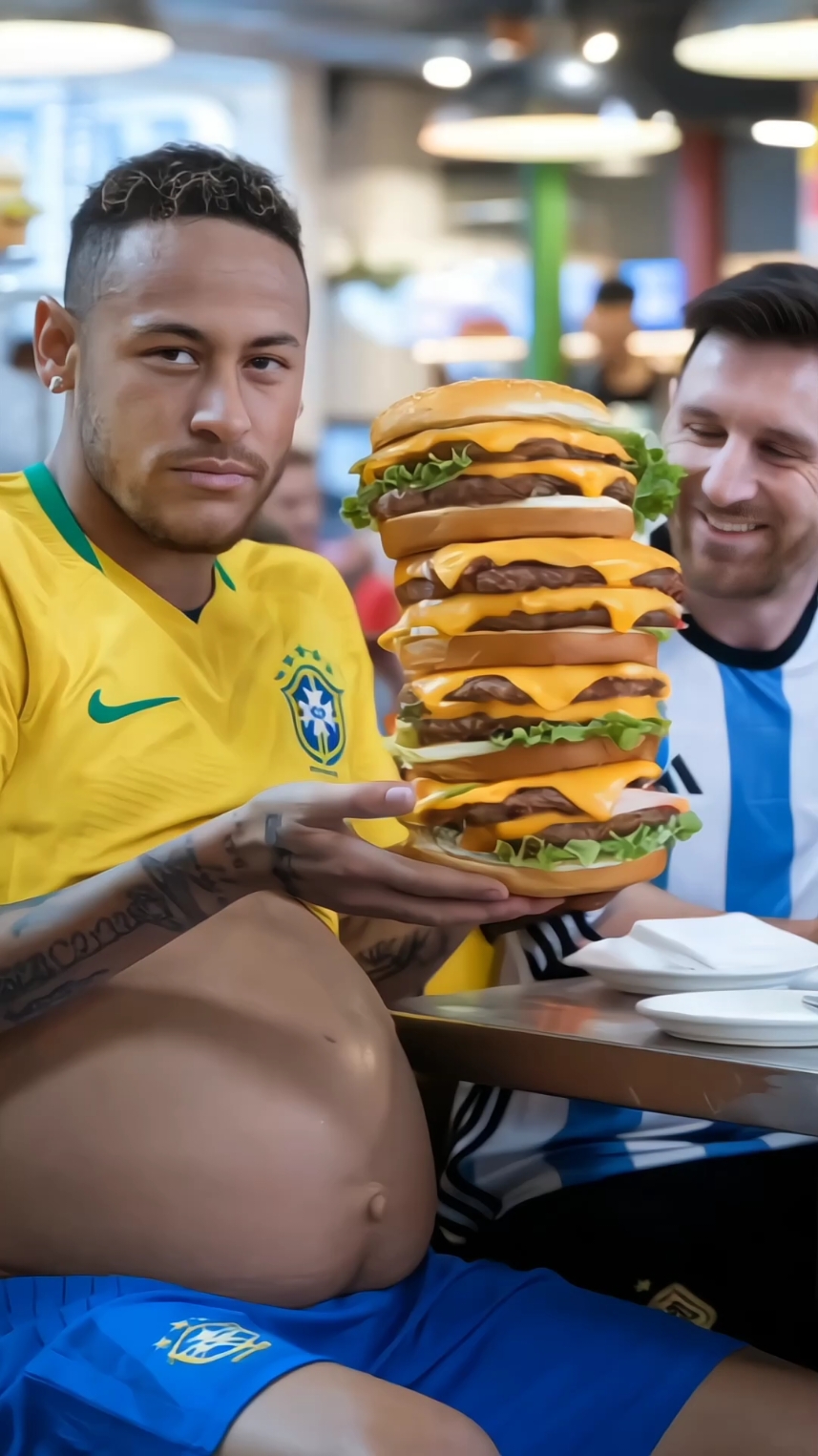 Neymar and Messi : From Obese to Fit #football #messi #Neymar 