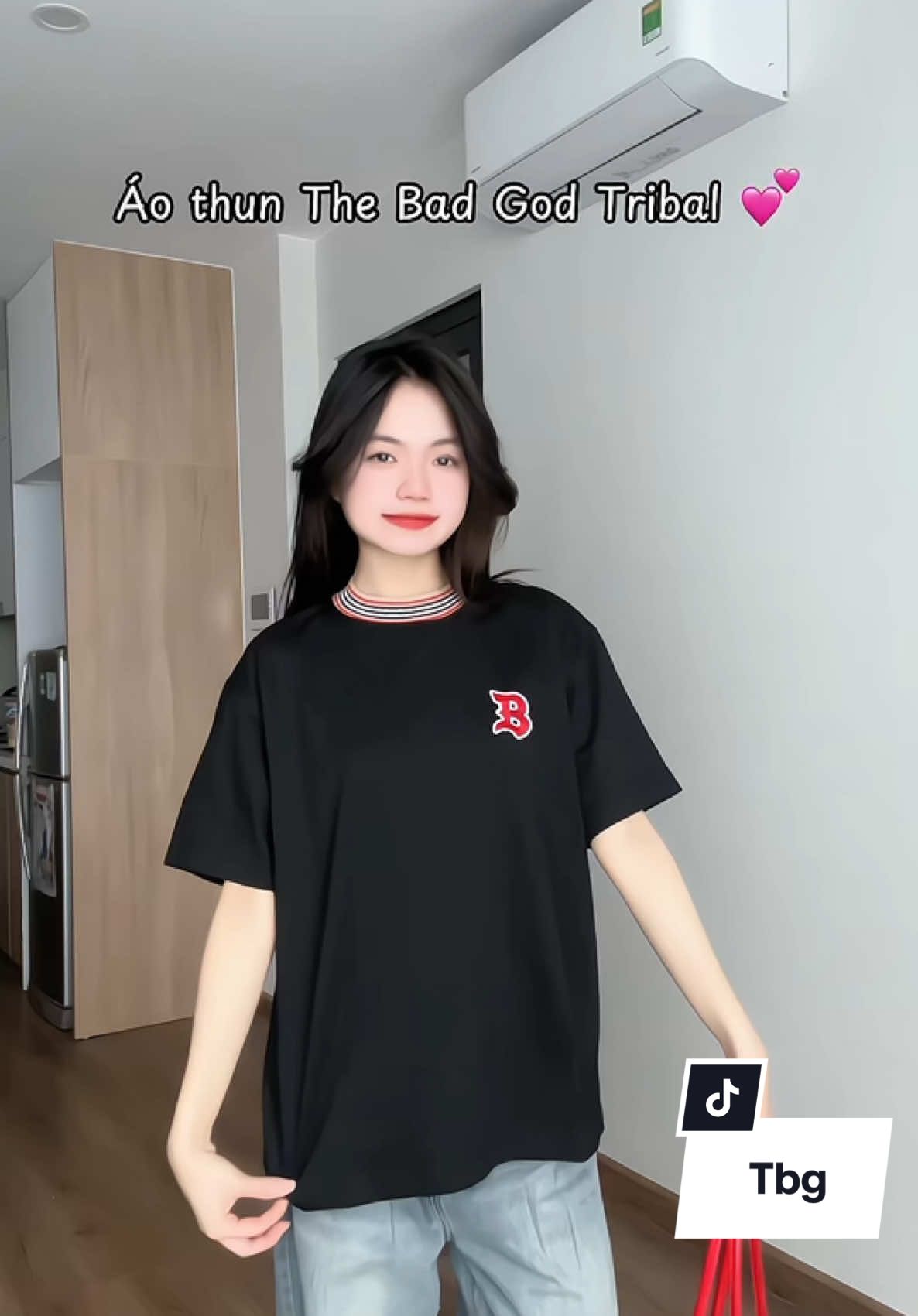 Áo thun cổ tròn cực chất #linhlipreview #thebadgod #tbg 