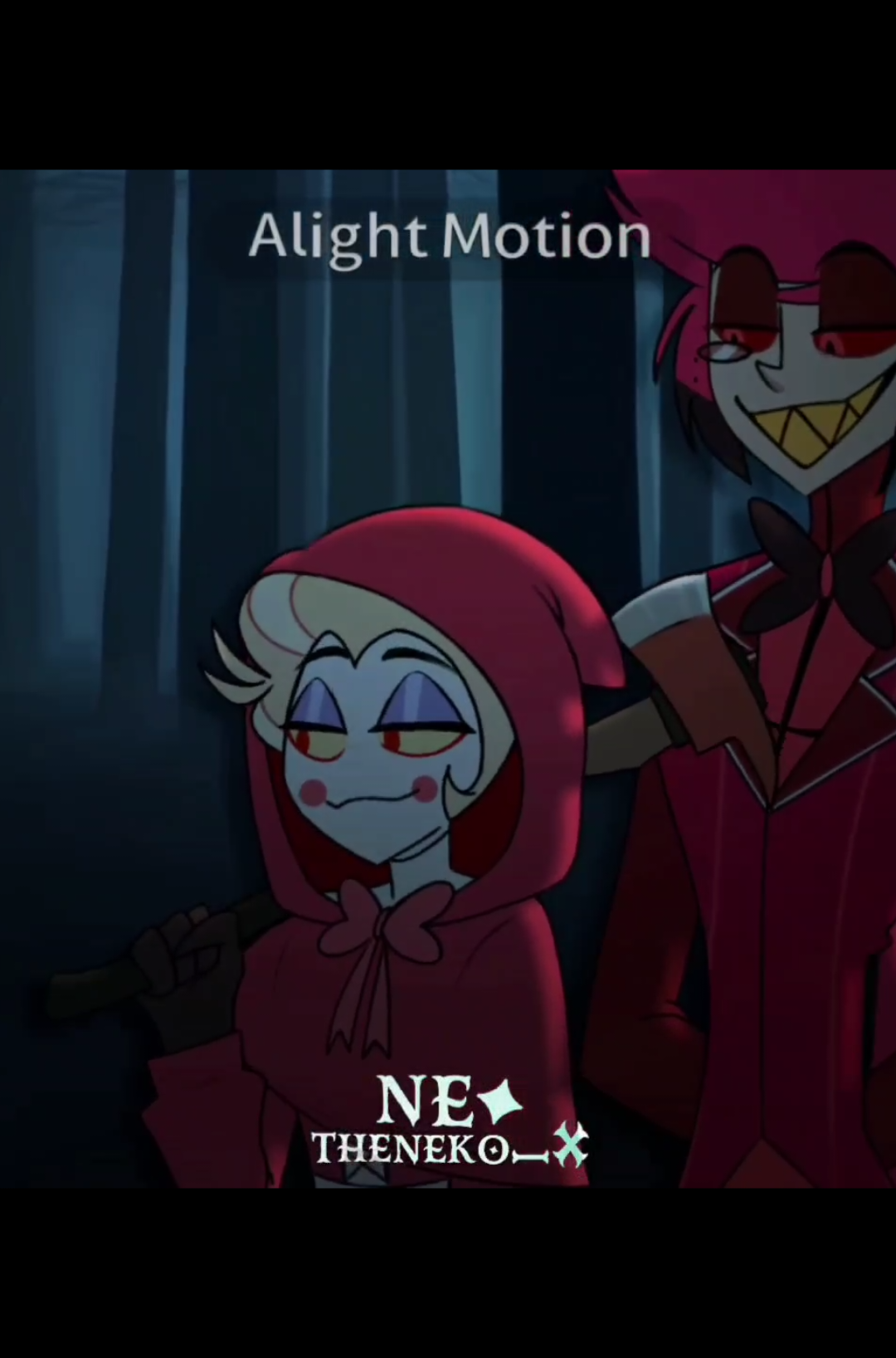 Me and mr wolf(Radio) #radioapple #📻🍎 . . . #Alastor #Lucifer #hazbin #hotel #hazbinhotel #fypシ #fyp 