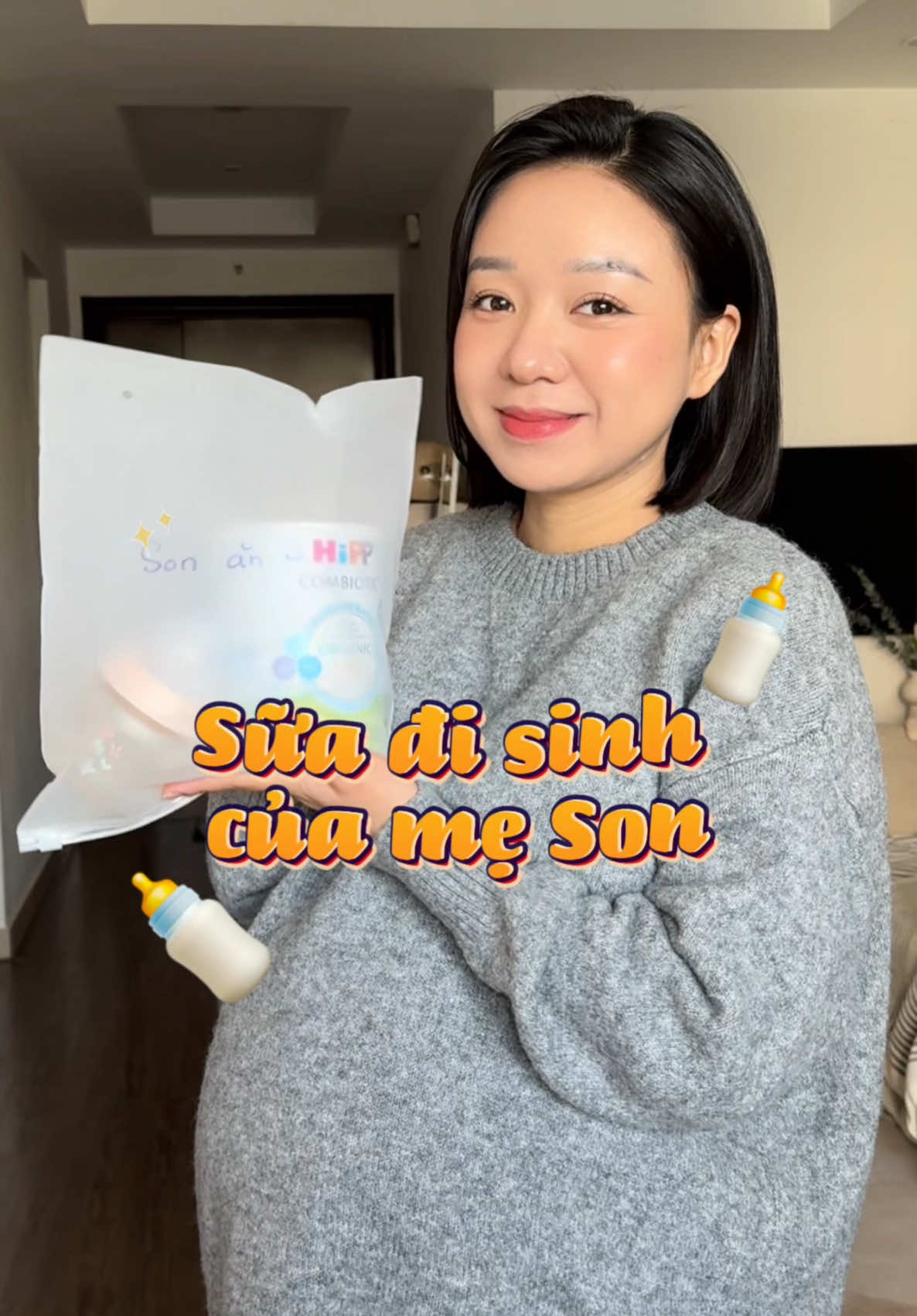 Những lí do mà mẹ Son chọn sữa Hipp mang đi sinh 😇🥰 Các mẹ chọn dòng sữa nào để dự phòng mang đi sinh share cho nhau biết với nha 🥰😚🍼 #sinhthuong #disinh #disinhembe #suacongthuc #hipp #hipporganic 
