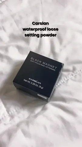 Loose powder from carslan #waterproofmakeup #settingpowder #oilcontrol #mattefinish #sensitiveskinfriendly #talcfree #longlastingmakeup 