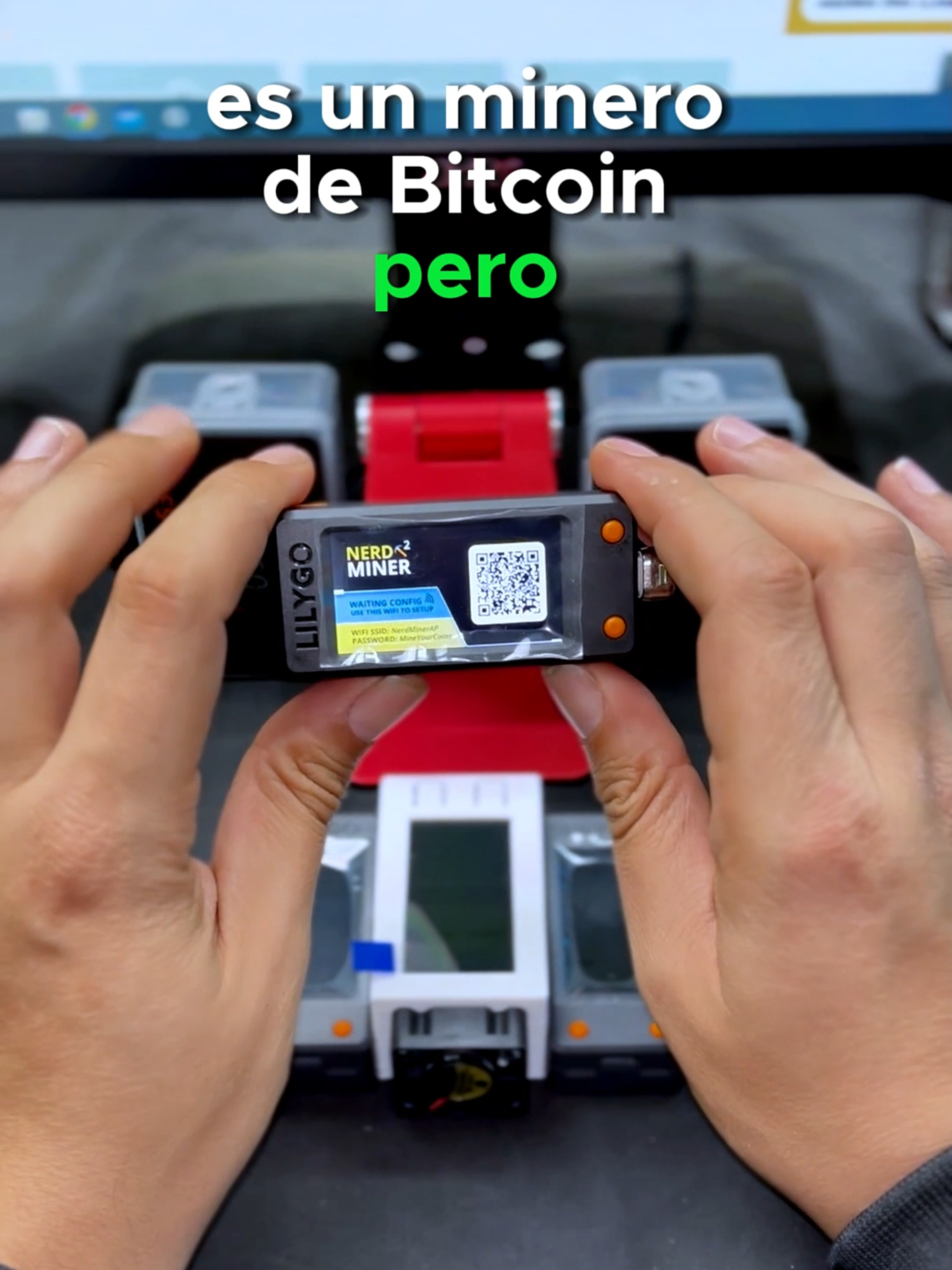 Configura tu Nerdminer #crypto #cryptomining #cryptocurrencies #cryptonews #cripto #btc #nerdminer