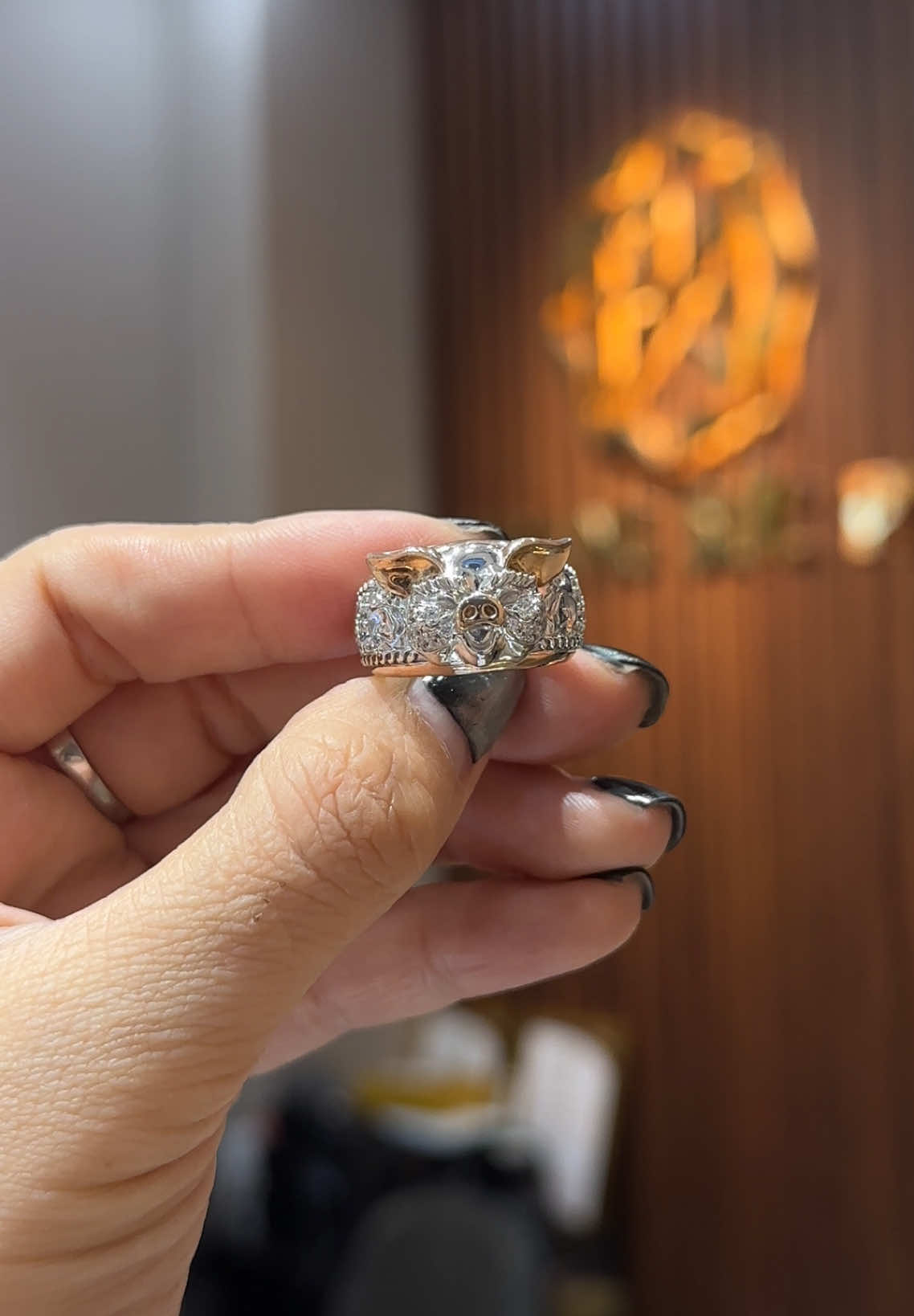 Nhẫn tuổi Hợi #trangsuc #nhannam #352caothangquan10 #pajewelrydesign 