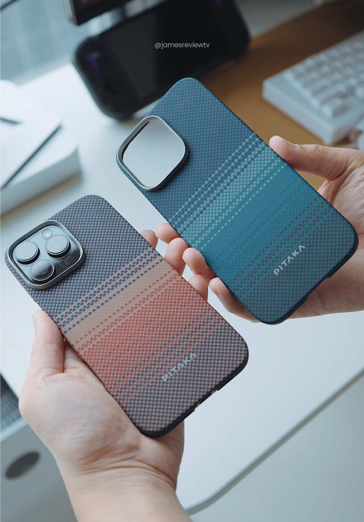 Pitaka Sunrise and Moonrise Collection for iPhone 16 Pro Max This case is incredibly slim and light, thanks to Pitaka's Amber Magnet Film technology, which integrates the magnetic ring seamlessly without making the case bulky. The design is ultra-thin and sleek while still offering upgraded protection, giving you peace of mind. What really stands out is the Fusion Weaving. It’s a technique that brings vibrant colors and artistic detail to aramid fiber, making this case not just functional but also a statement piece. If you’ve invested in the new iPhone 16 Pro Max, this case is a perfect way to protect it without compromising style or functionality. Which one are you going for, Sunrise or Moonrise? #pitaka #iphone16promaxcase #slimphonecase #aramidfiber #phonecasereview #magsafecase #pitakafusionweaving #techaccessories #iphonecasedesign #phoneprotection #techreview #stylishphonecase #ambermagnetfilm #iphonecaselover #smartphoneaccessories #sleekphonecase #fusionweavingdesign #bestphonecase2024 #techinnovation #iphoneaccessories #premiumphonecase #moderndesign #everydaycarry #minimalistphonecase #phonecasestyle #upgradeyourtech @PITAKA @PITAKA Philippines 