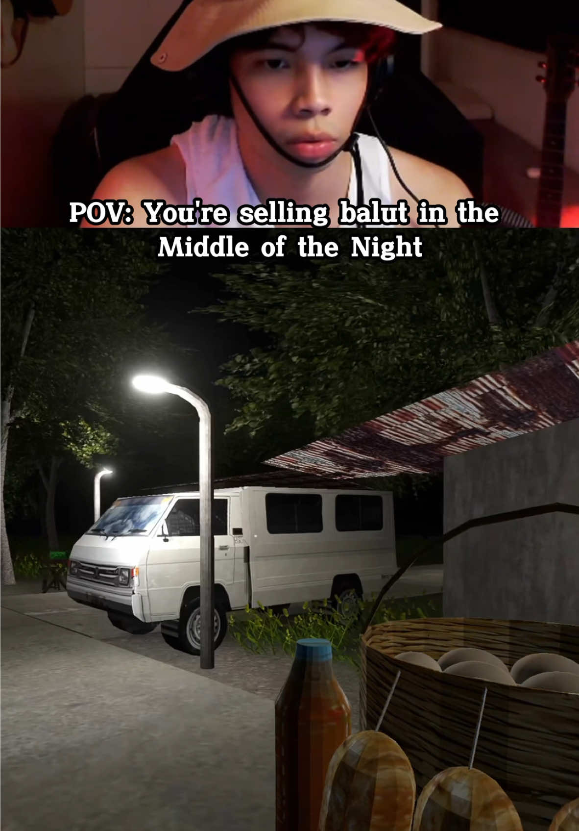 Hindi nako mag titinda ng Balut sa hating gabi! #hapunan #horrorgame #balut 