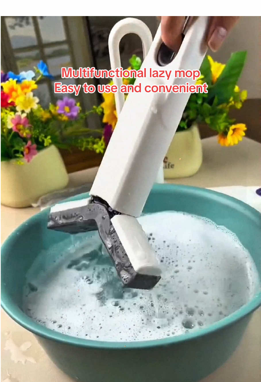 New Portable Mini Squeeze Mop #tiktok #trend #tiktokindia #tik_tok #f #fyp #foryou #fine goods#Good things sharing#business 