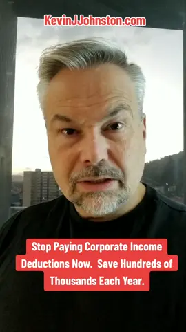 corporate deductions for payroll absolutely destroy every corporation out there including the profitable ones. did you know that you have to pay up to $6,600 to the government on top of the deductions you already do for your staff, for each staff member? I have studied tax law for 40 years and I have now found the way to completely eliminate payroll as one of your expenses and one of your obligations. it is incredibly easy to eliminate all of these ridiculous expenses that hold you back. get a hold of me on my website right now Www.kevinjjohnston.com #incometax #corporatetx #panama #income #canadapolitics #income #Calgary #panama 