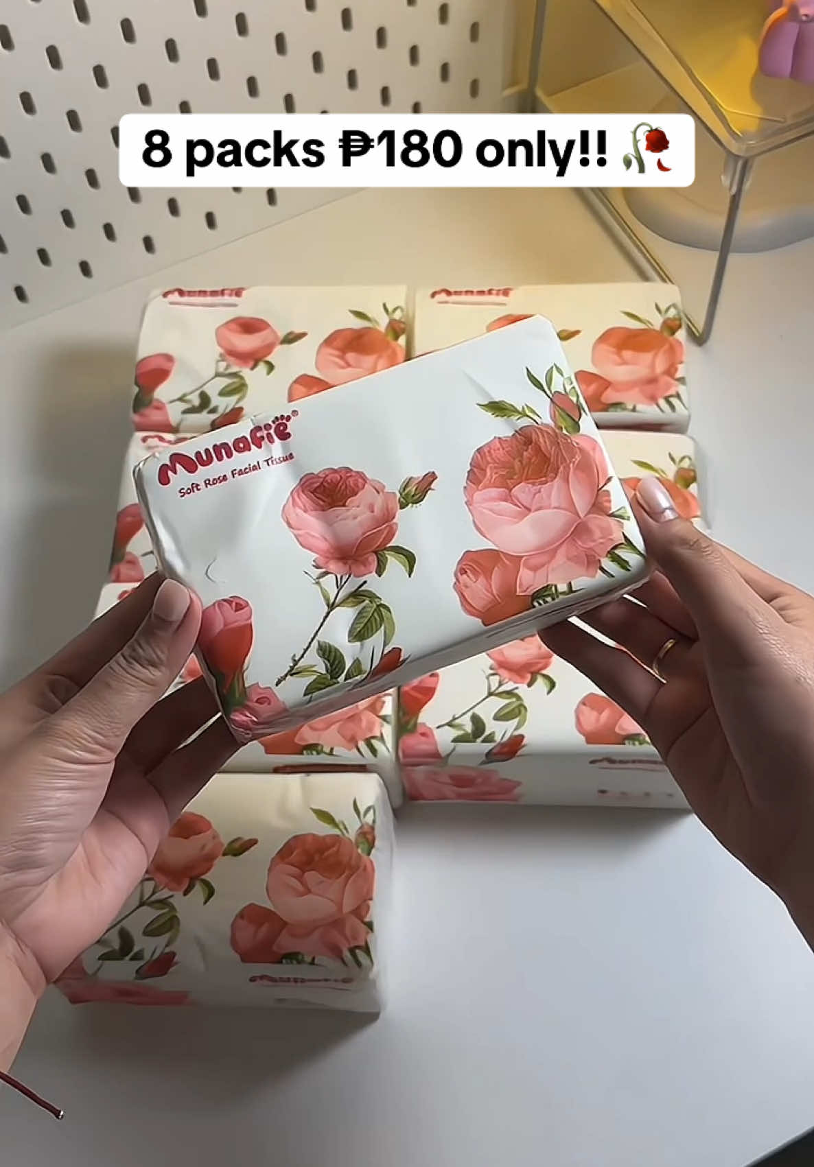 Pinakamabango at magandang quality ng tissue na nabili ko 🥀✨ amoy mayaman mare!! #tissue #facialtissue #tissuepaper #munafie #fyp 