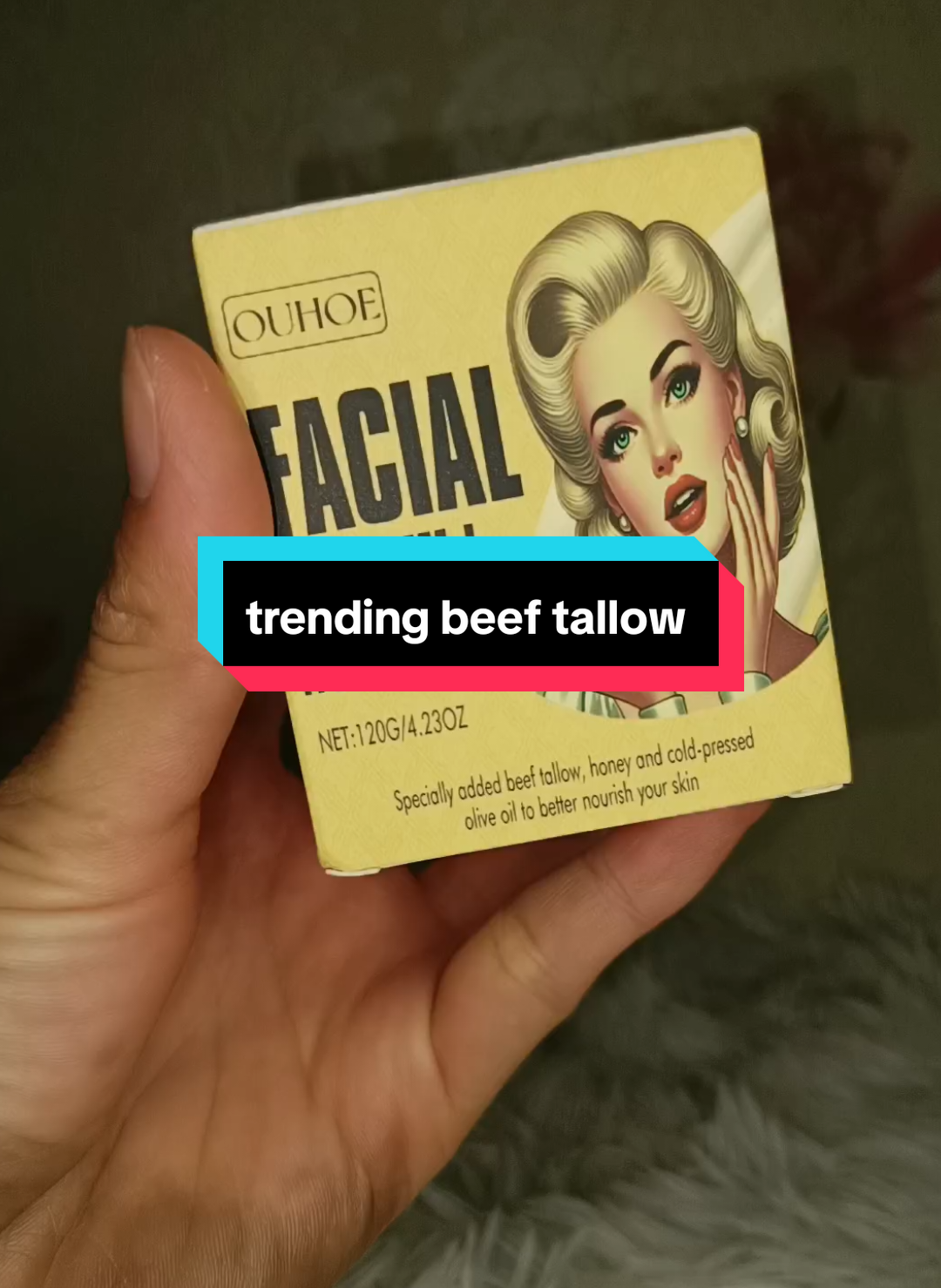 Facial beef tallow honey balm  there have ingredients  beef tallow, Honey and Cold pressed olive oil to better nourish your skin  #beeftallow #beeftallowskincare #beef tallow for face #beeftallowskincare #skincare #skincareroutine #skincaretips #trend #tiktokfinds #fyp #tallowskincare 