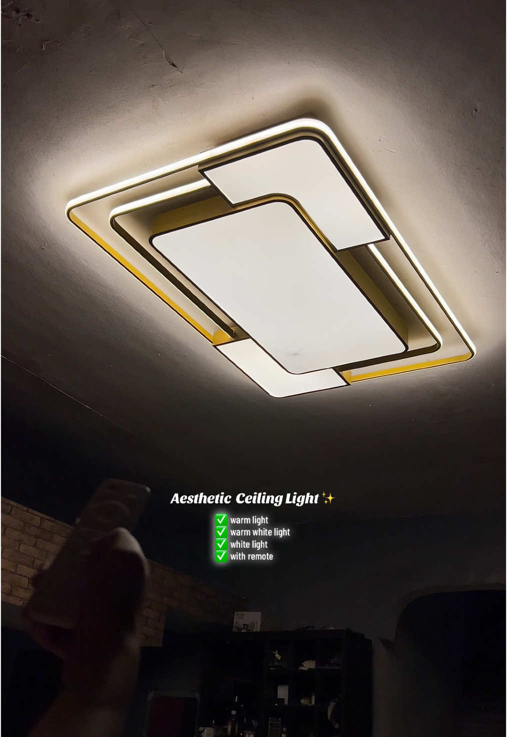 kung sosyal na ceiling lights ang gusto mo sa sala nyo, try mo na to! GRABEEE SOBRANG GANDA 🥹🤍 #ceilinglight #chandelierlights #livingroomlight 