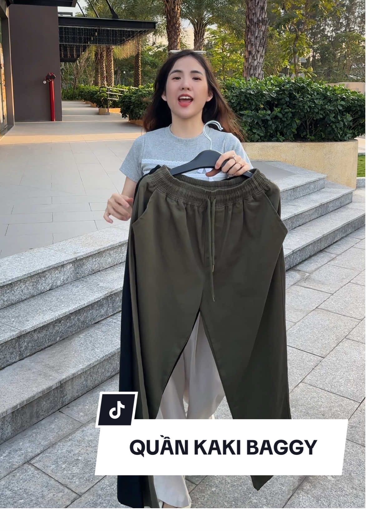 Quần dài kaki form dáng baggy, phù hợp mặc đi chơi đi làm đi học 9 #thoitrangnam #quankaki #quanbaggy #muataitiktokshop #quandainam #tiktokfashionista #samtetbaovui #tiktokshoptet 