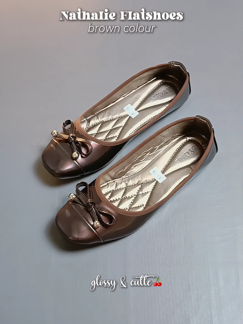 wajib punya warna brown sih😋🤎 #YearEndSale  #flatshoeslucu  #flatshoescantik  #flatshoes  #fyp 