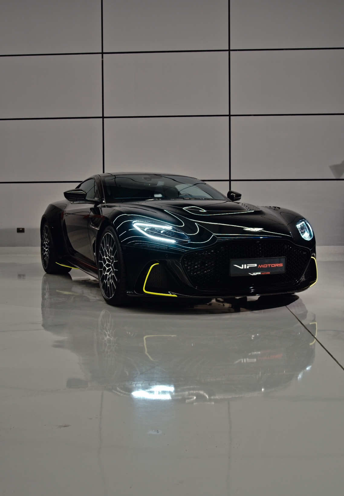 ( $492K ) ASMR 1 OF 300 Aston Martin DBS 770 Ultimate  The Aston Martin DBS 770 Ultimate is a limited-edition only 300 units were made,luxury sports car that represents the pinnacle of the DBS lineage, combining stunning design with exceptional performance. Powered by a 5.2-liter twin-turbo V12 engine, it delivers an impressive 770 horsepower, allowing it to accelerate from 0 to 60 mph in just 3.2 seconds. The DBS V12 770 Ultimate features a striking exterior design with enhanced aerodynamics, including a unique front splitter, rear diffuser, and an aggressive stance that emphasizes its sporty character. Inside, the cabin is adorned with high-quality materials, advanced technology, and bespoke options for customization, ensuring a luxurious driving experience. This model also includes upgraded suspension and braking systems for improved handling and agility, making it a true driver’s car. With only a limited number of units produced, the DBS V12 770 Ultimate not only embodies performance and luxury but also serves as a collector's item for automotive enthusiasts. #astonmartin #luxury #ASMR #DRIVTT #سيارات 