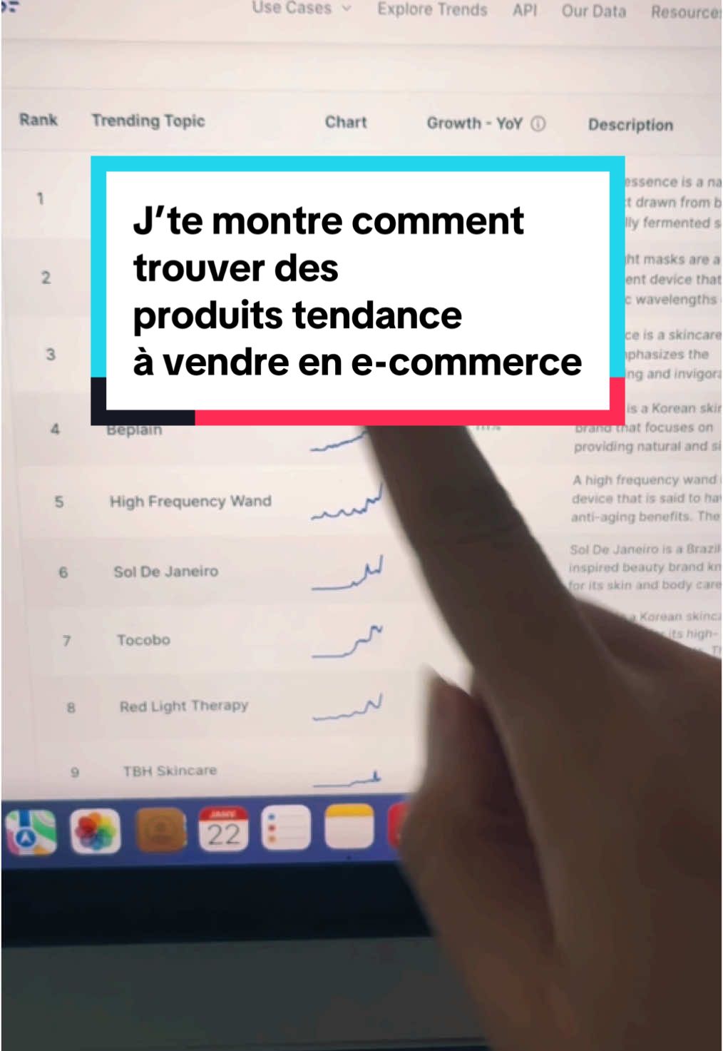 Voici un site qui va te permettre de trouver des produits tendance en forte demande à vendre en ecommerce. Tu pourras trouver de produits aux tendances émergeantes et être parmi les premiers à te placer dessus.#ecommerce #dropshipping #businessenligne #shopify #femmeentrepreneur #ecom #ecommercebusiness #SmallBusiness 