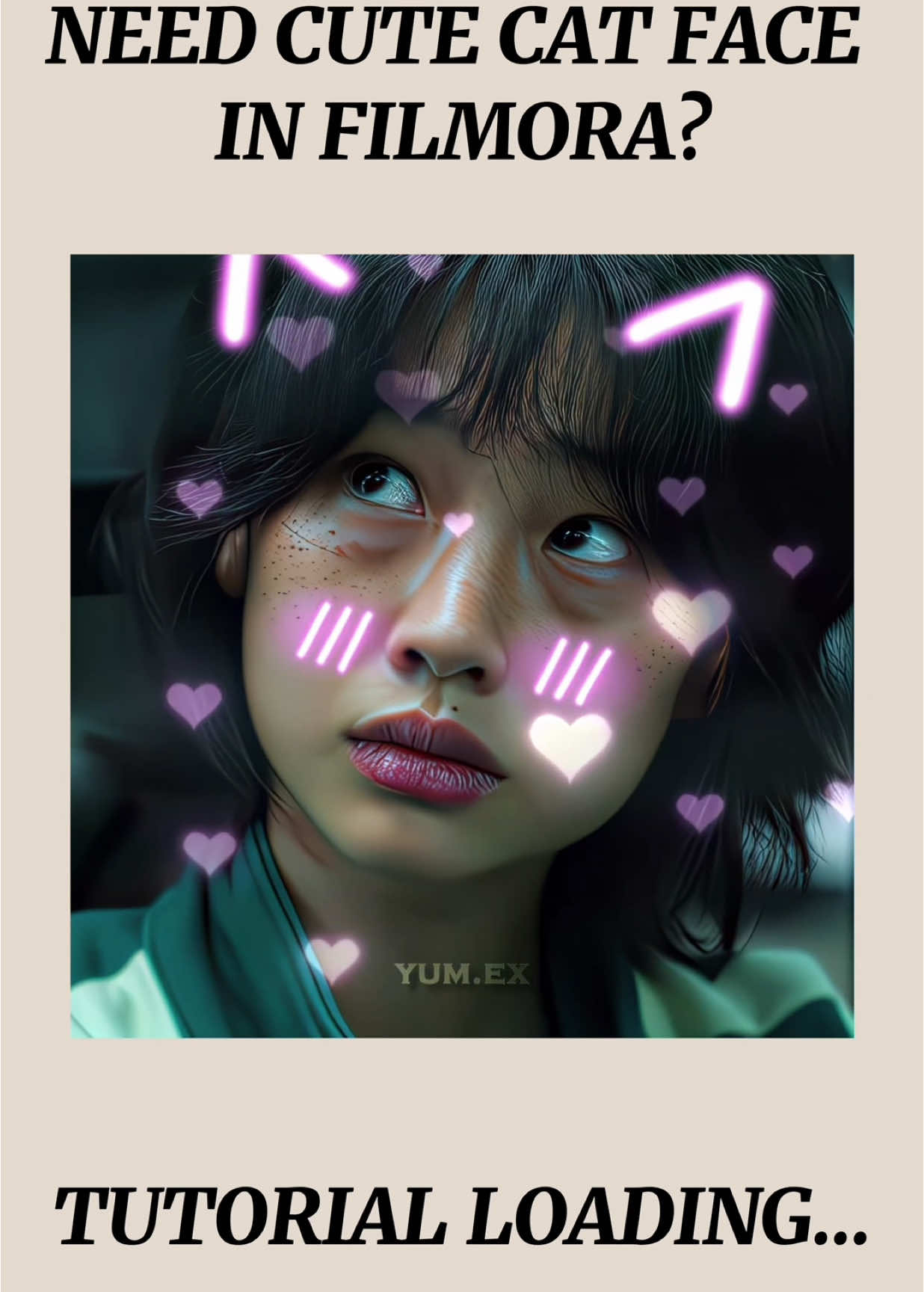 CUTE CAT FACE TUTORIAL IM FILMORA! #edittutorial #fmcc #filmoratutorial #filmora #filmora_editor @Filmora Video Editor #edithelp #edittutorial 