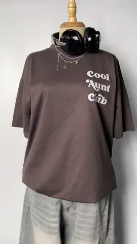 Only for the coolest aunts! 😎🫶 #auntie #aunt #coolclub #coolauntclub #giftforher #cool #auntlife #funnyshirt #womentshirt #auntiesoftiktok #fyp 