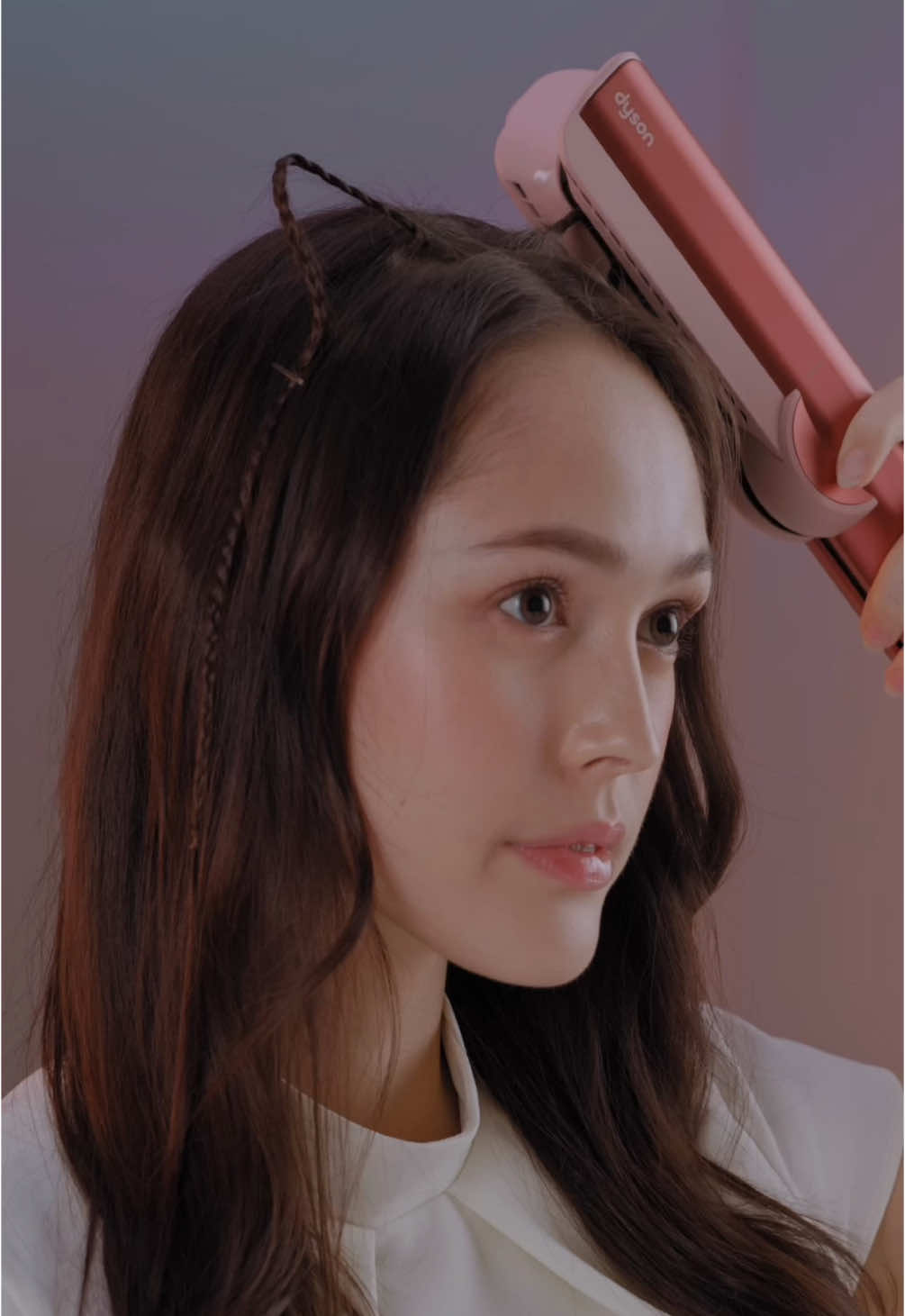 Kiểu tóc nhí nhảnh cho mùa Tết này 😽 #dyson #dysonvietnam #dysonvn #airstrait 