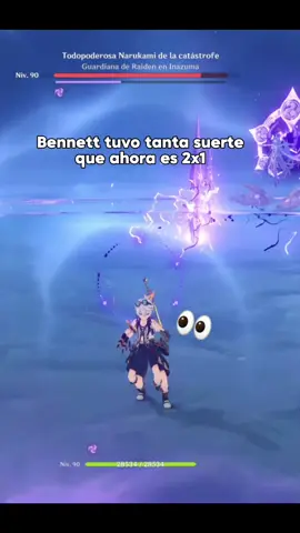 Benito no aguantaba ni un showcase más #GenshinImpact #genshinmemes #bennett #memes #hoyocreators #lupicalderazor #volk_gi 