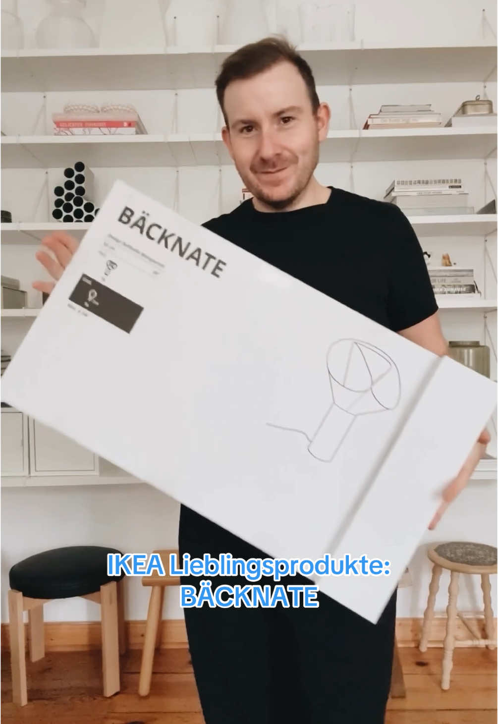 Keine Sorge für BÄCKNATE braucht ihr nichts zu backen.  Produkt: BÄCKNATE, Tischleuchte, 17,99 € #zuhausebei @konradpichlmeier  #meinIKEA #IKEADeutschland #IKEA
