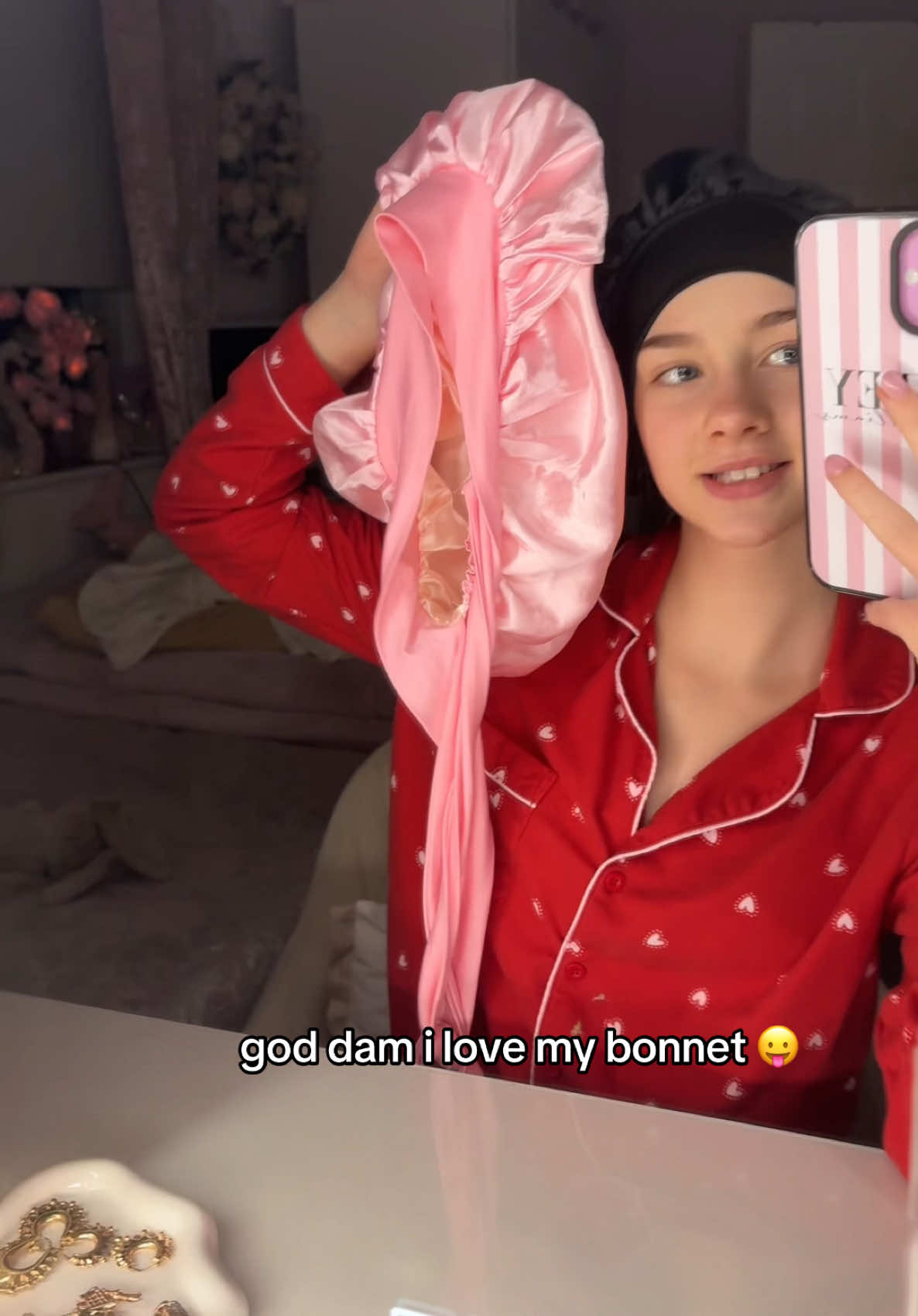 love it ♥️♥️#bonnet #lookedinthemirror #viral #foryoupage 