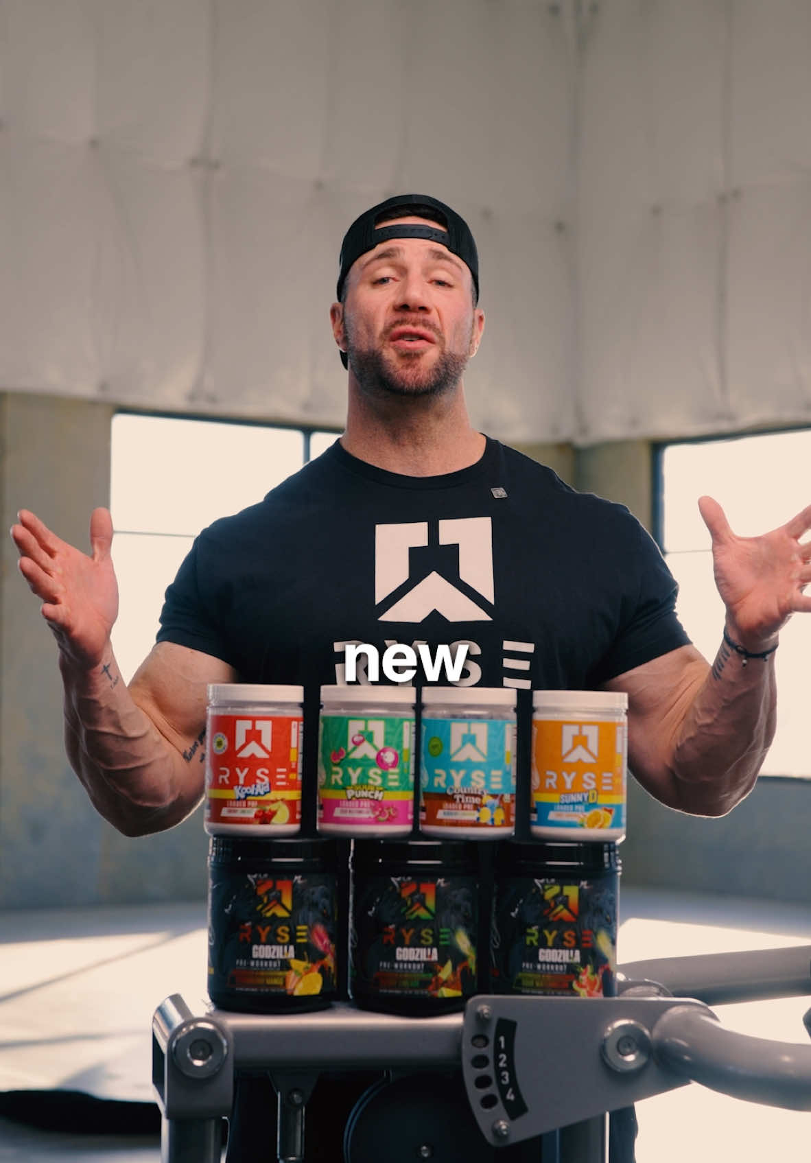 We just dropped 7 new flavors! Which one is going to be your go-to?👀 #ryse #preworkout 