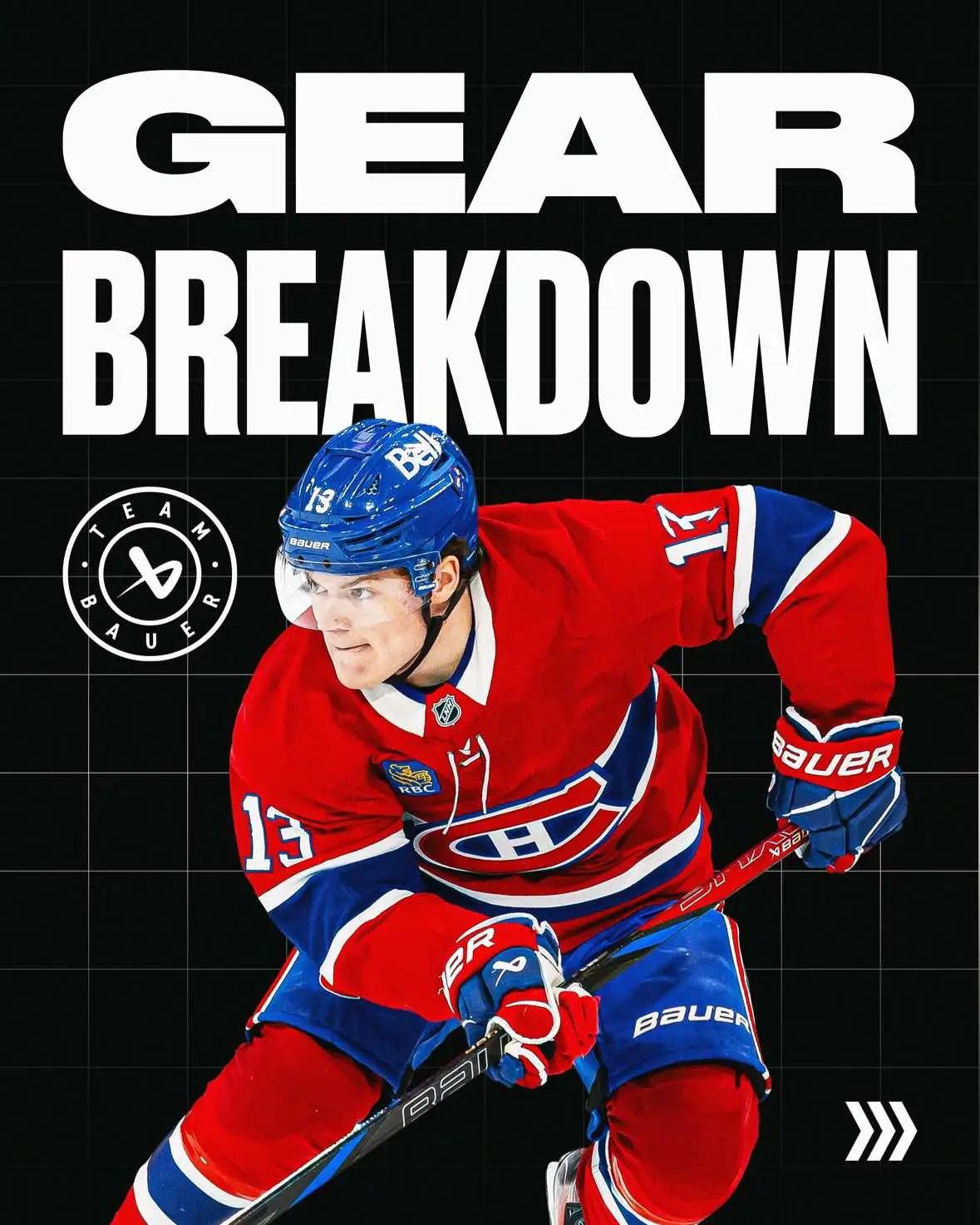 From point streaks to highlight reel goals, take a closer look at what gear Cole Caufield has been rocking this season.
