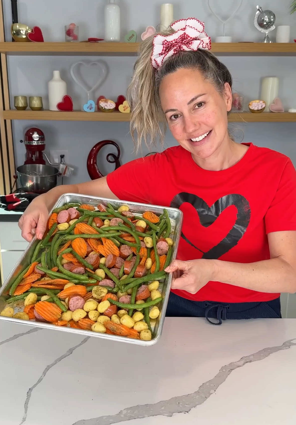 Easy sheet pan dinner! @Dan-O’s Seasoning #simplemeals #danospartner #fyp #fypシ #EasyRecipe #yum