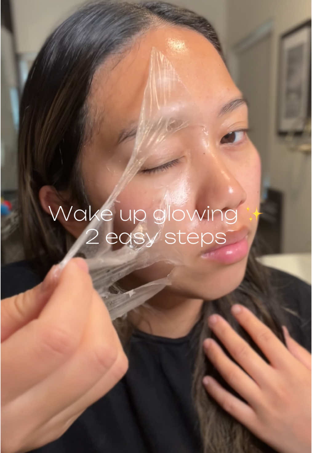 My husband is terrified to go to bed with me 😅  If you purchase anything from TikTok Shop, let it be THIS!!  It locks in all my nightly skincare products and shields against acne-causing bacteria while I sleep. @Medicube Global  #peeloffmask #collagenmask #medicube #creatorsearchinsights #overnightcollagenmask #glassskin #skincareroutine #nightskincareroutine #hydratedskin #TikTokShop #medicubepartner #tiktokshopfindsfyp #tiktokshopproducts #collagenwrap #kbeauty #skincare #koreanskincare #skintok 